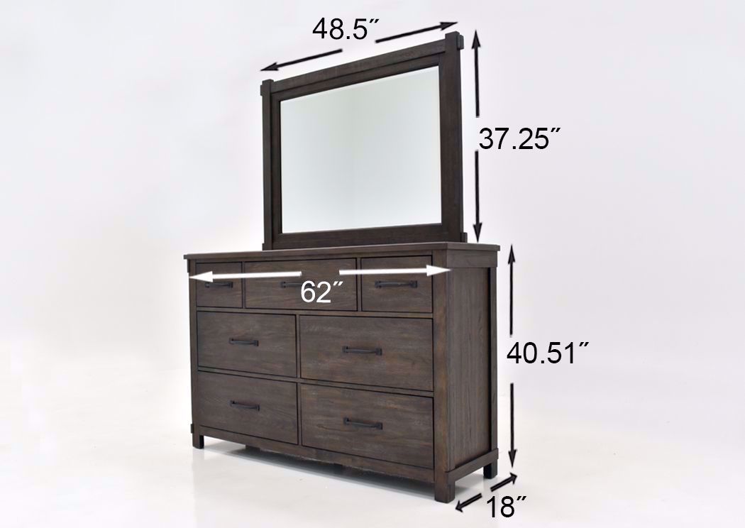 Scott Dark Oak Brown Storage Bedroom Collection - Warehouse Pricing