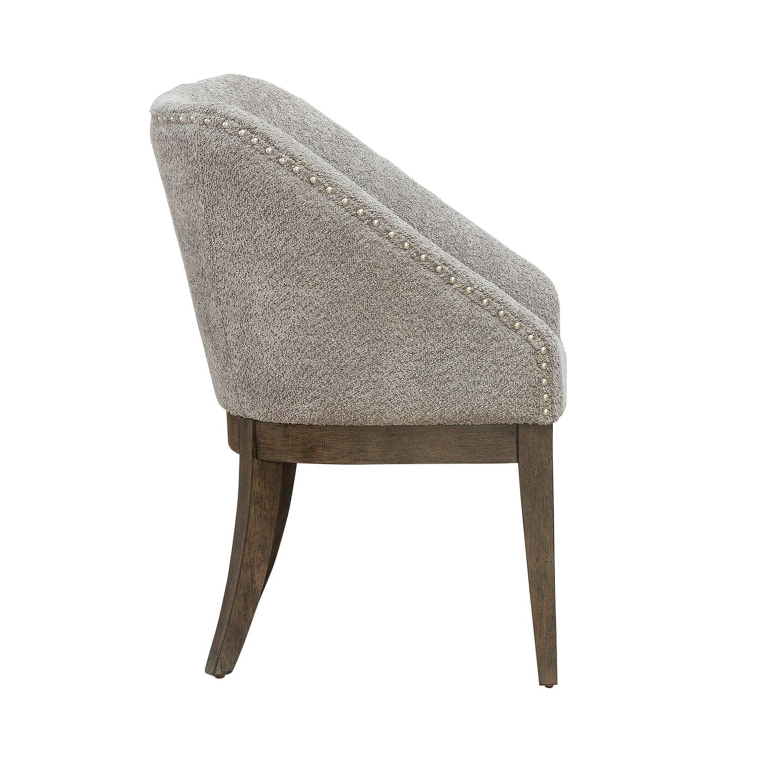 Cascade Falls - Upholstered Side Chair (RTA) - Satin Espresso