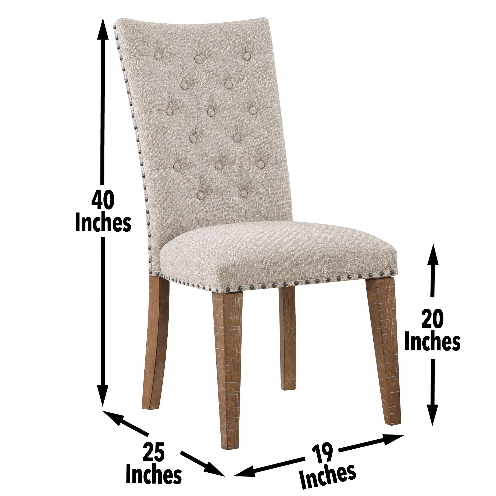 Riverdale - Dining Set With Taped Legs Table
