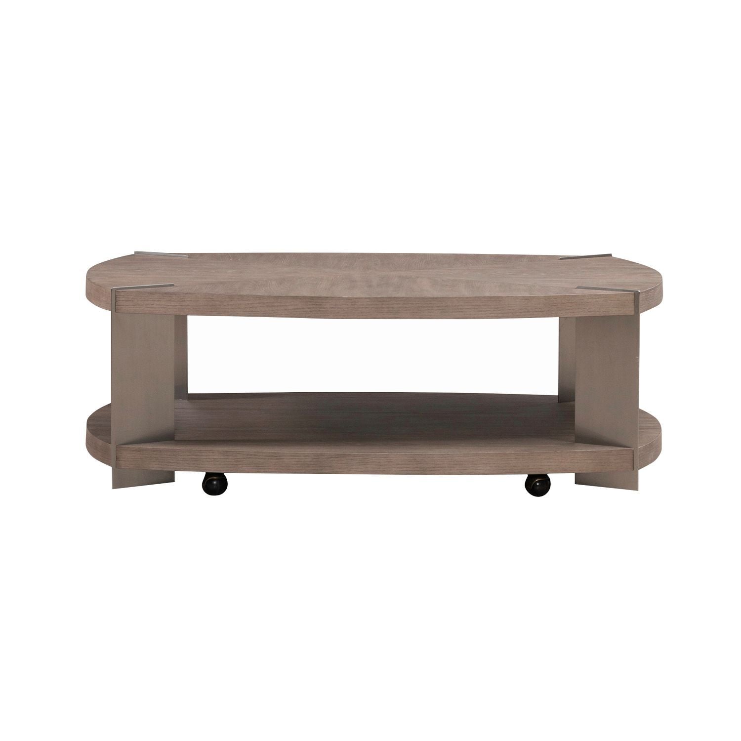 Harlow - Oval Cocktail Table - Light Brown