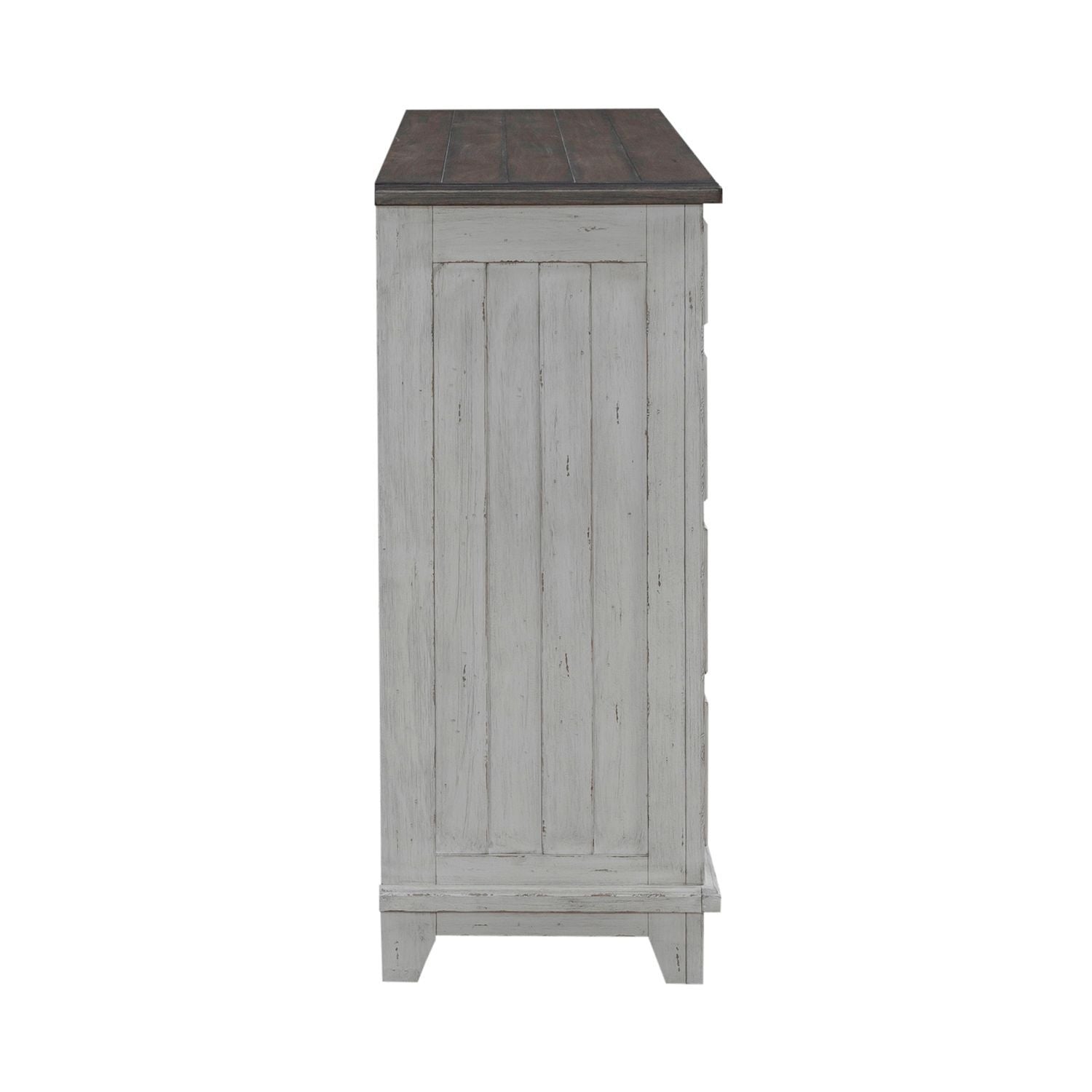 River Place - 2 Door 9 Drawer Dresser - White