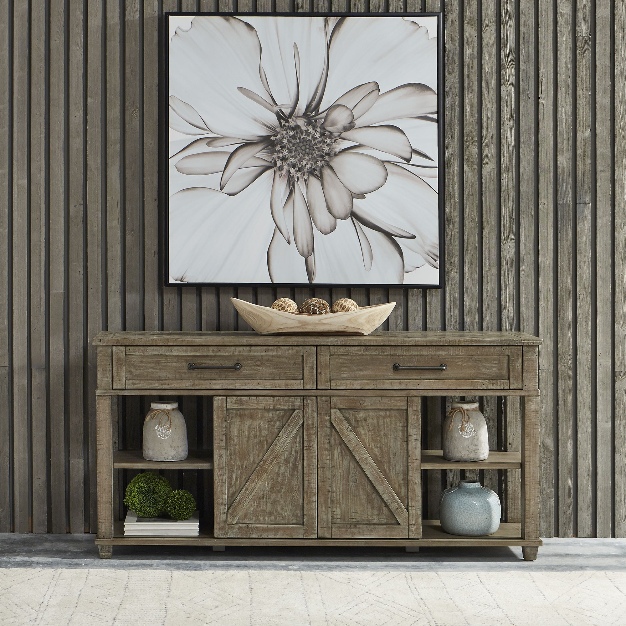 Parkland Falls - Sofa Table - Light Brown