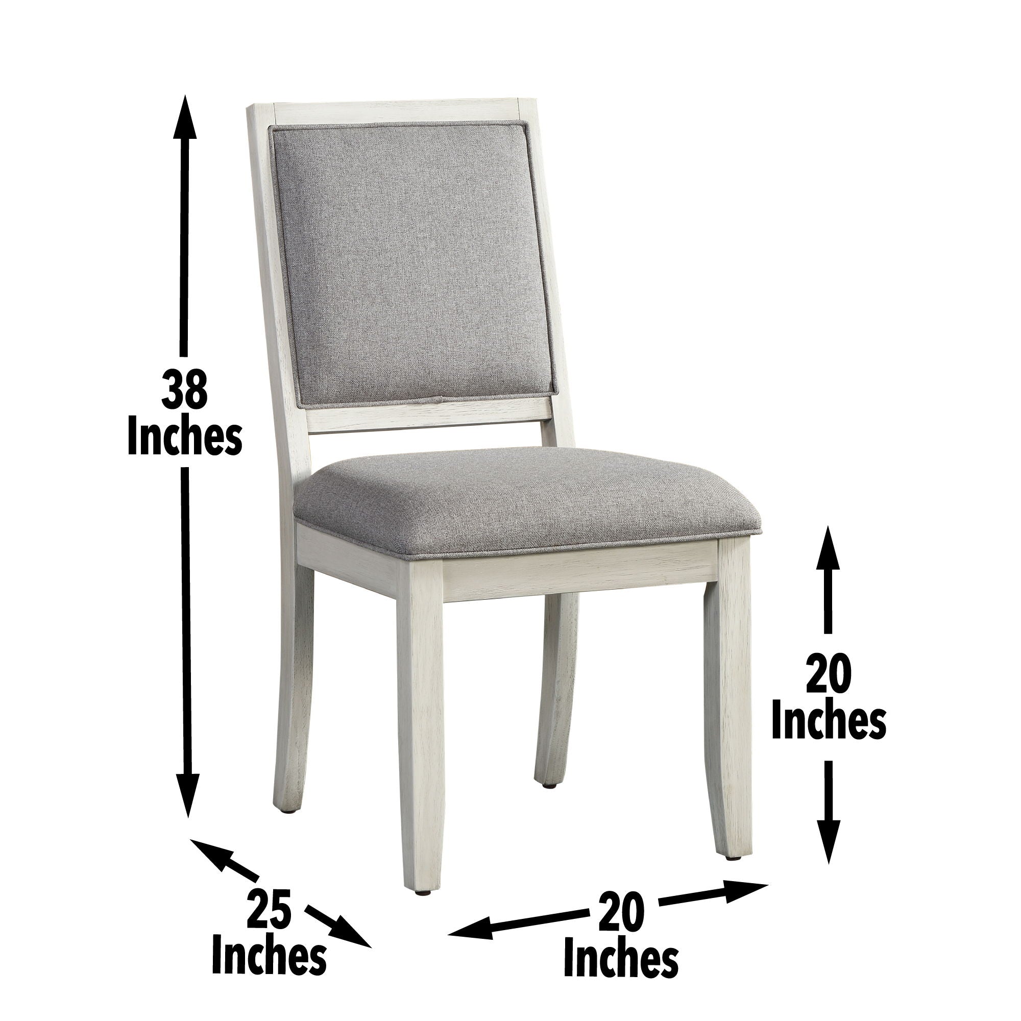 Canova - Side Chair (Set of 2) - Gray