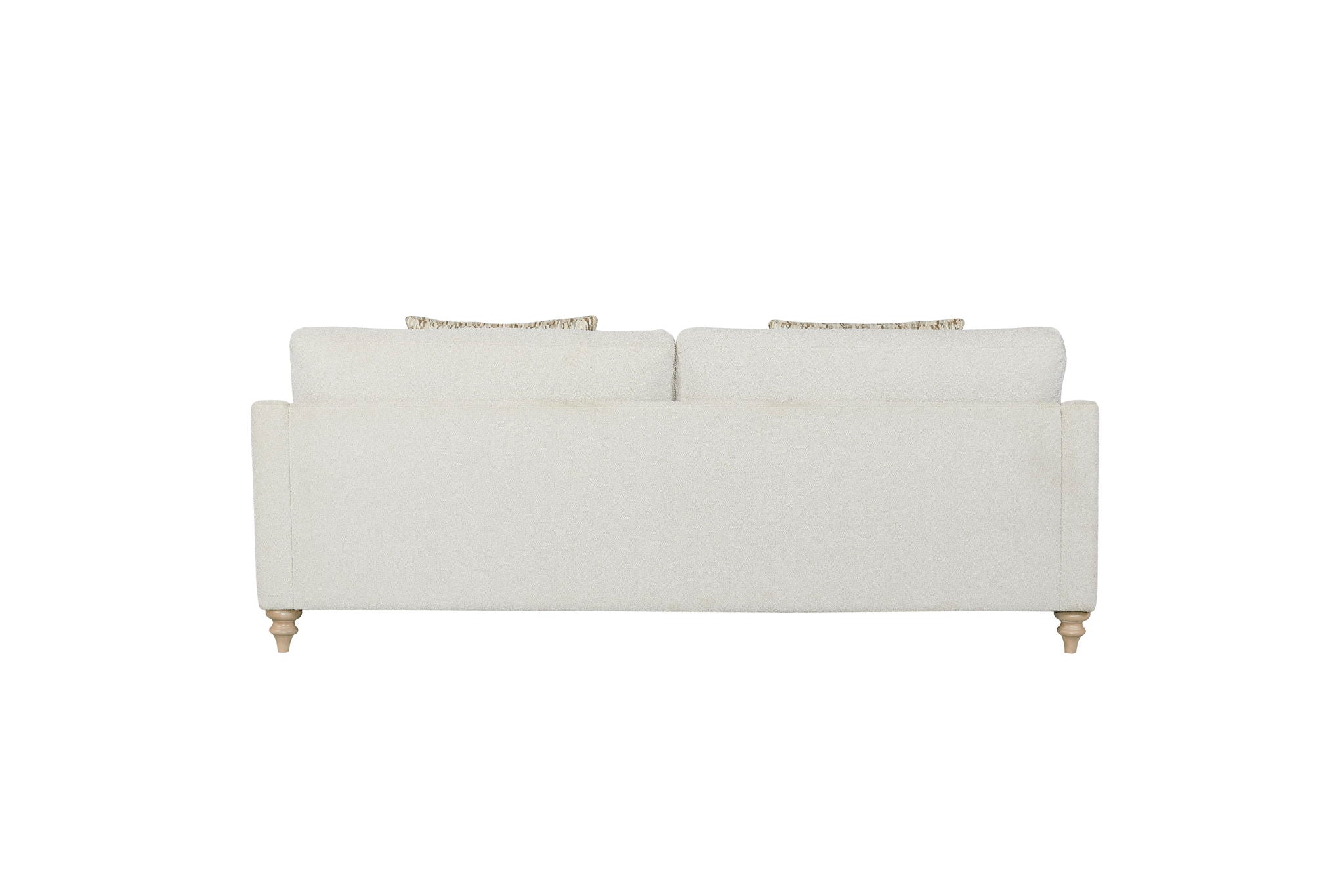 Citrus Heights - Sofa With 2 Pillows - White