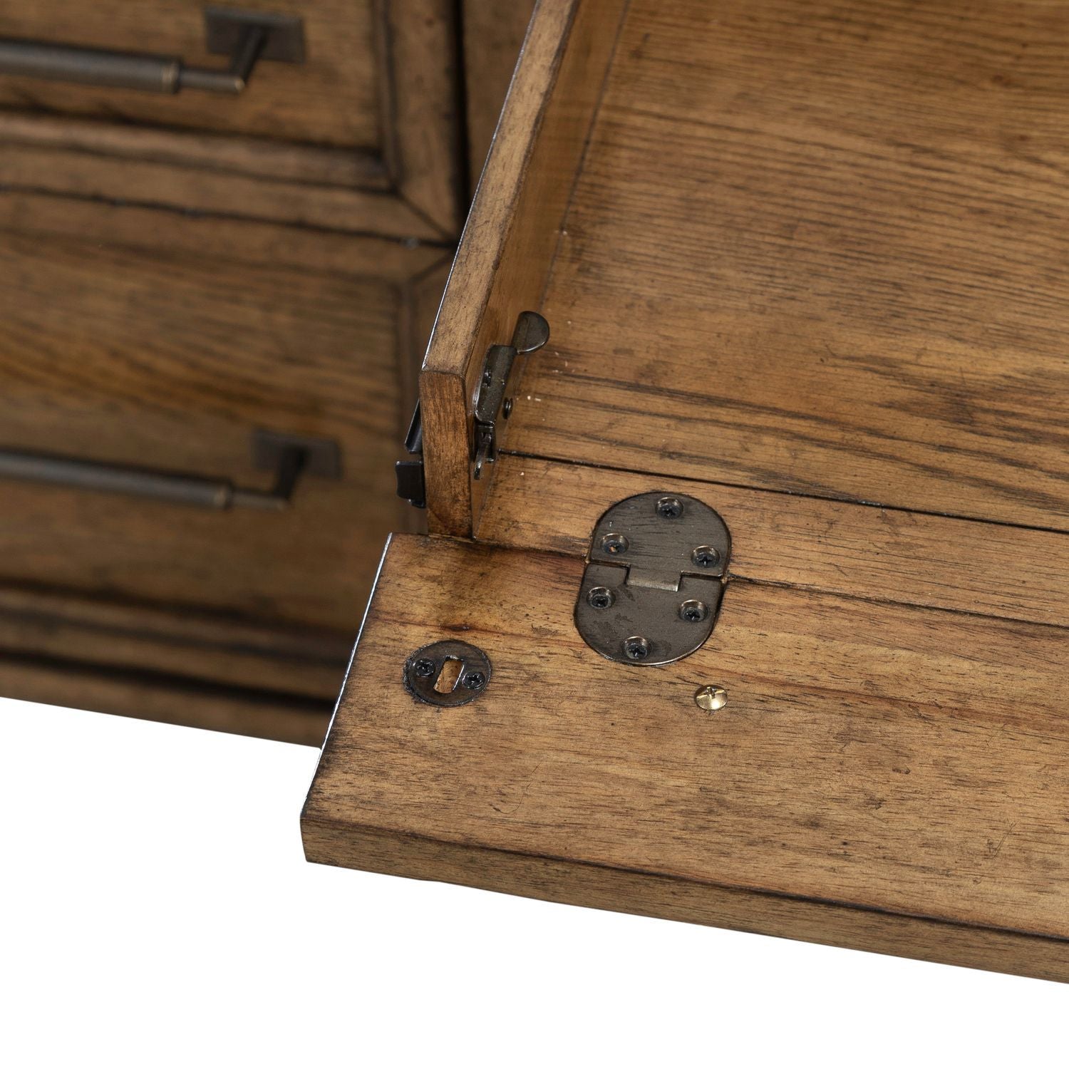 Carolina Park - Jr Executive Credenza - Brown
