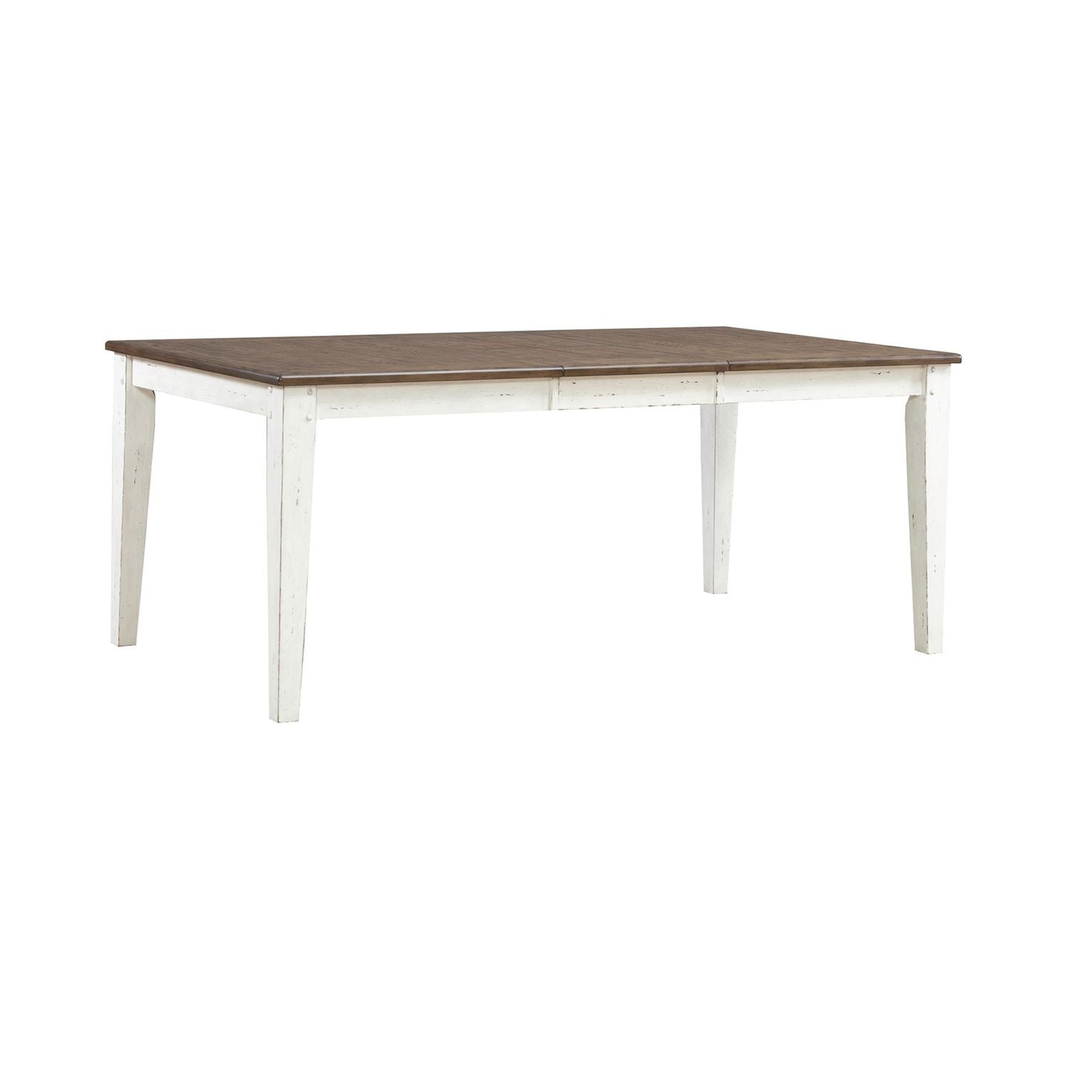 Al Fresco - Rectangular Leg Table - Graphite / Whitestone