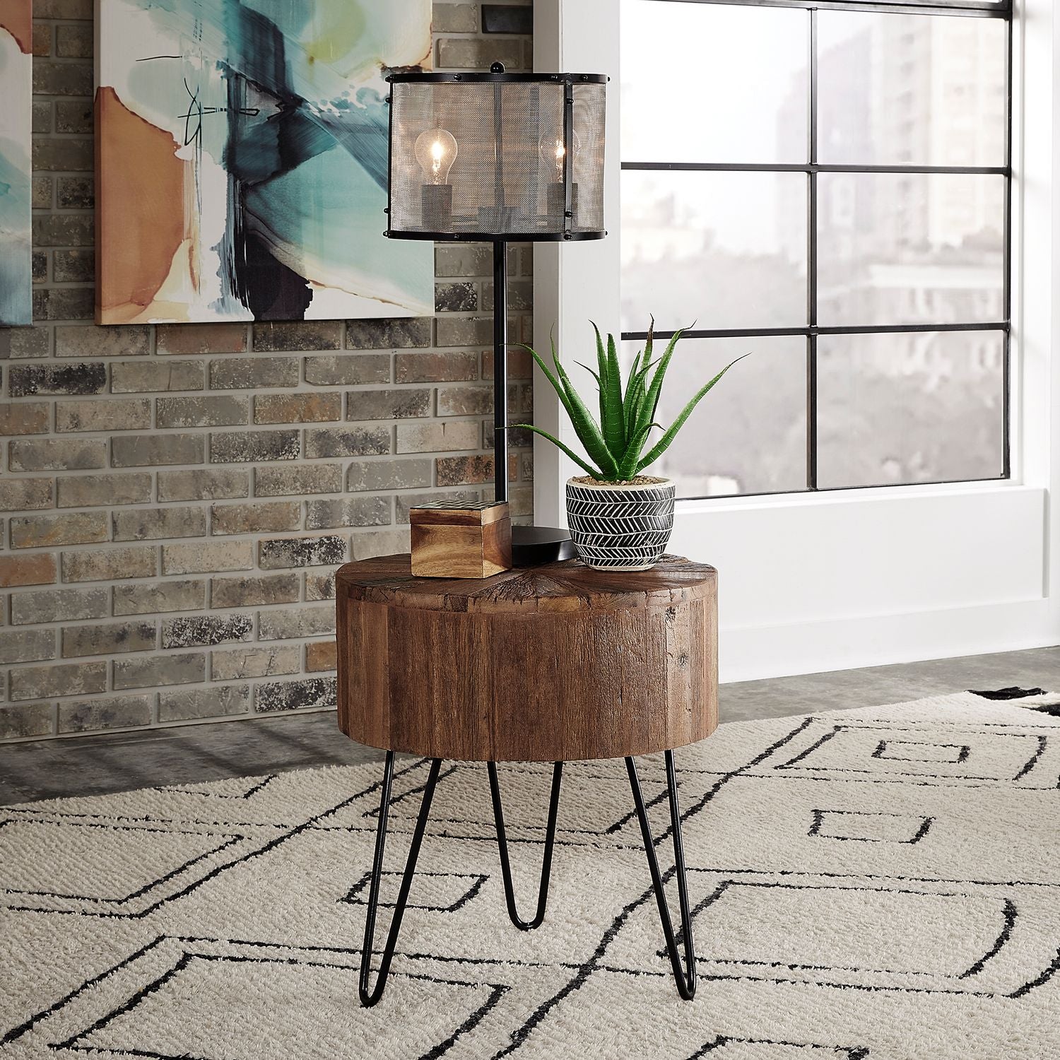 Canyon Accent End Table SKU: 2073-AT1020 Liberty