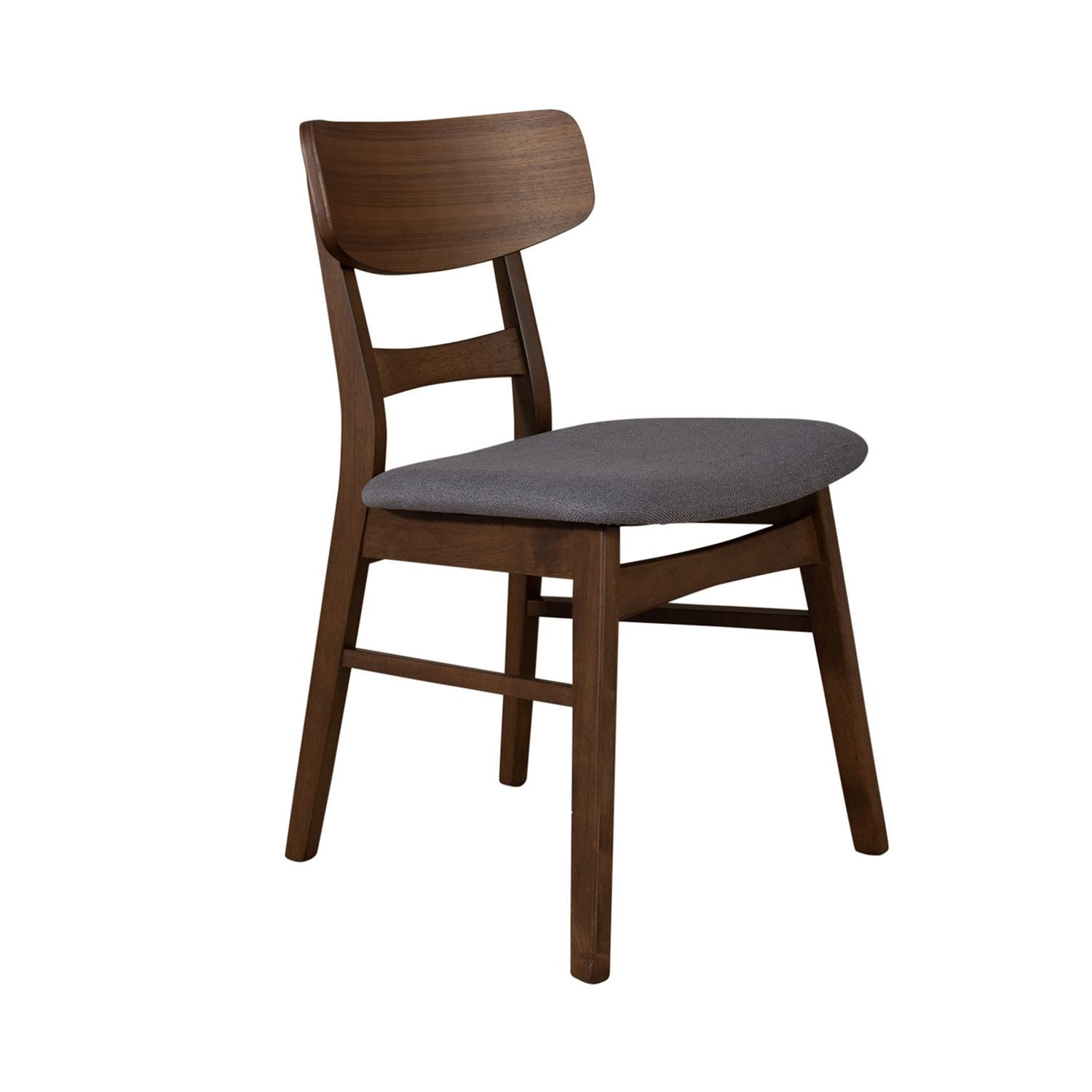 Space Savers - Panel Back Side Chair - Gray