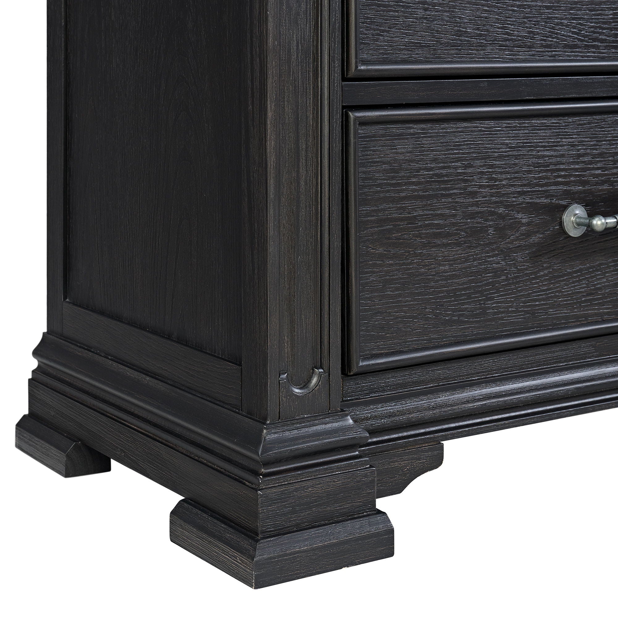 Kings Court - 3-Drawer Nightstand (Sliding Top)