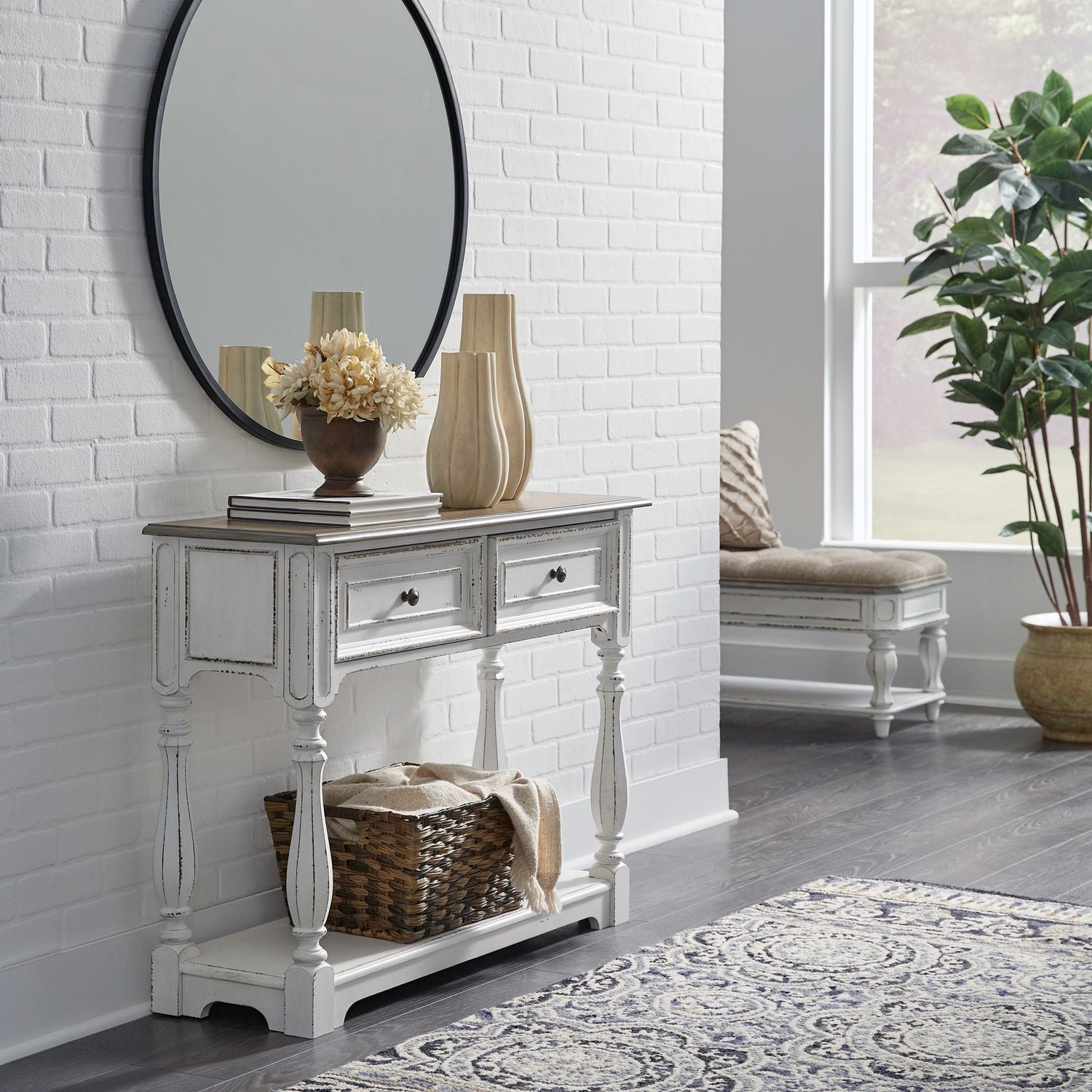 Magnolia ManorHall Console SKU: 244-AT2003 Liberty
