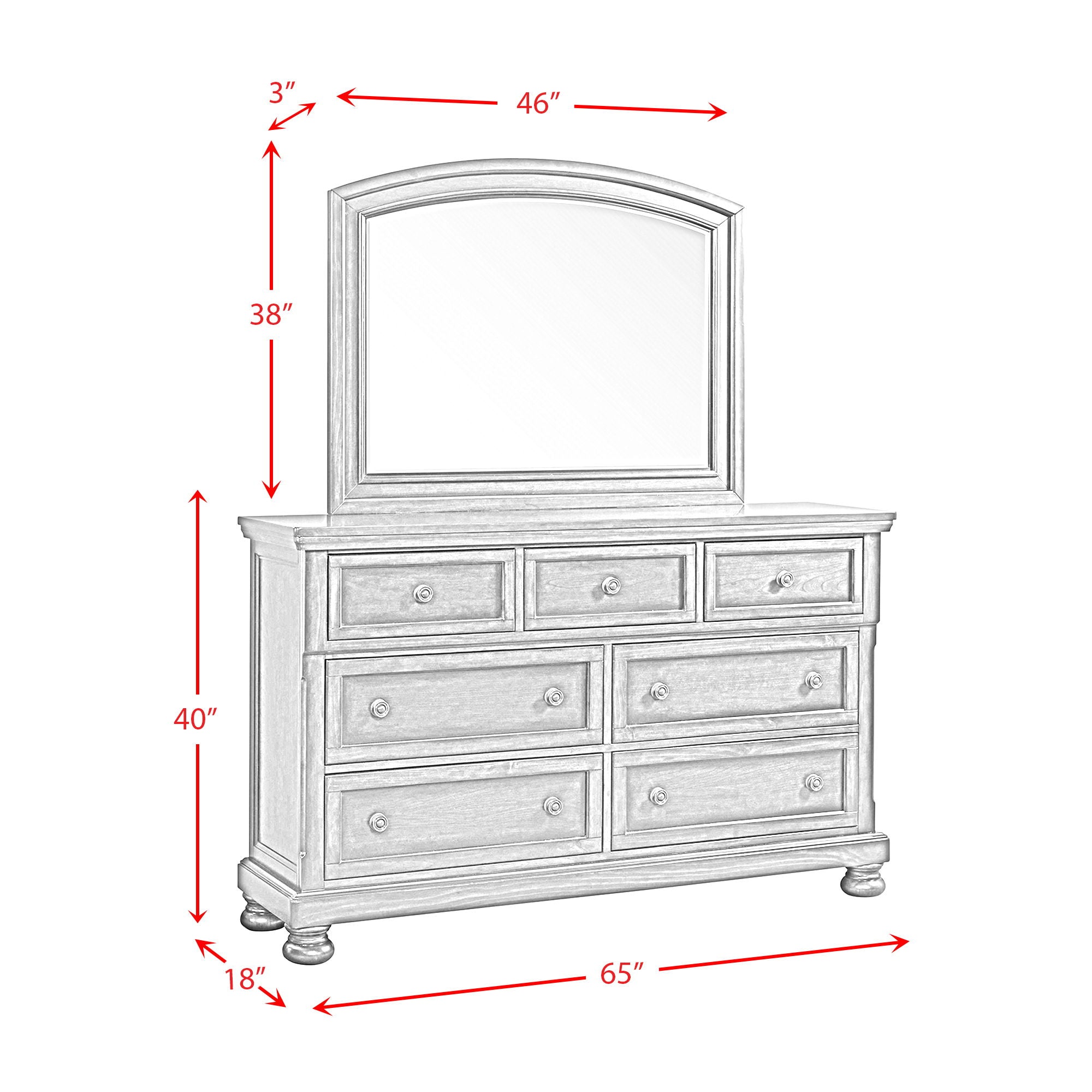 Kingston - Dresser