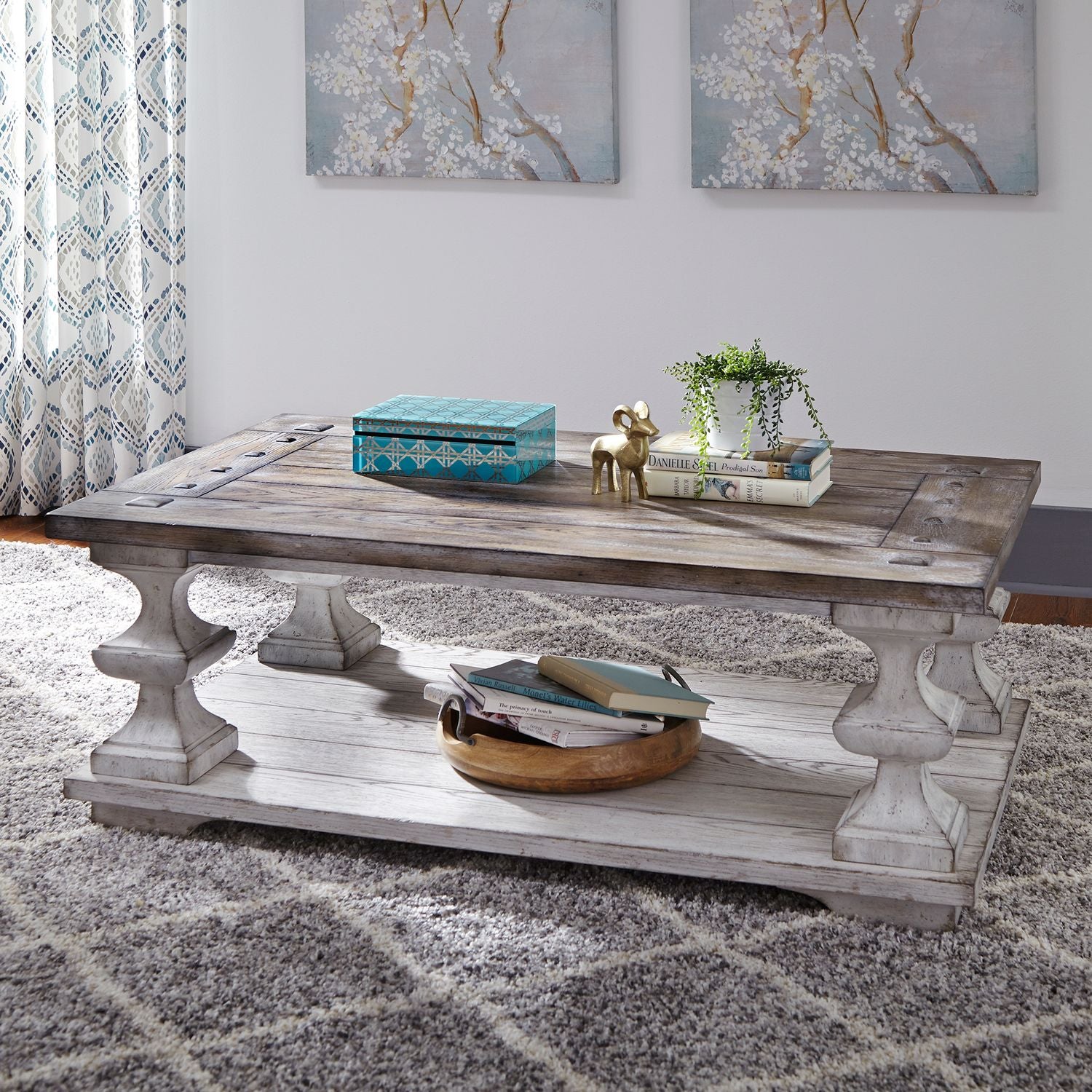 Sedona cocktail table - White