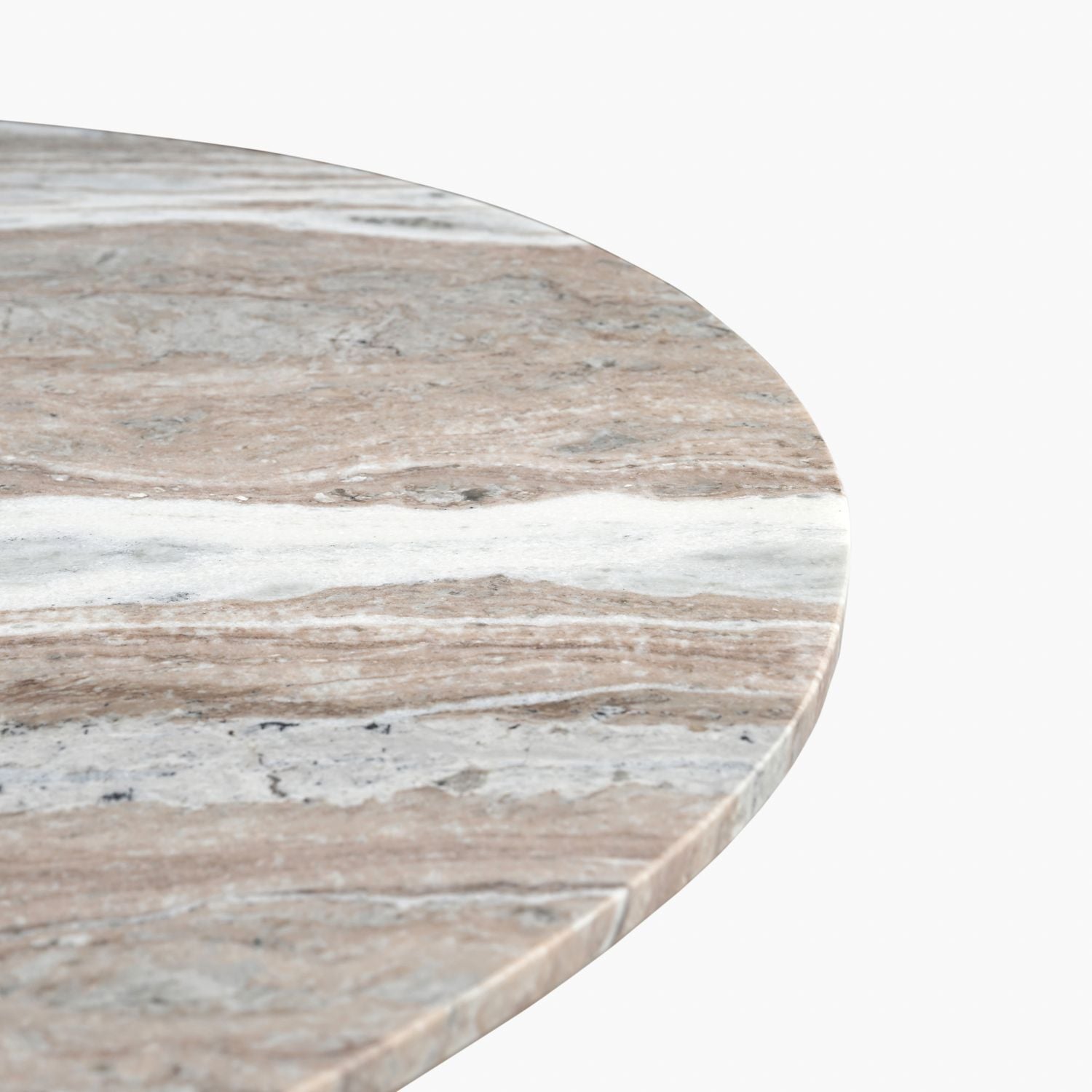 Kaleidoscope - Pedestal Table- Brown