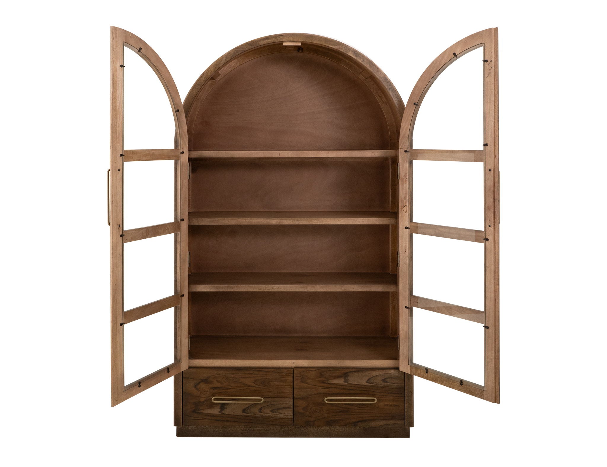 Balam - Cabinet - Almond / Barrel Brown