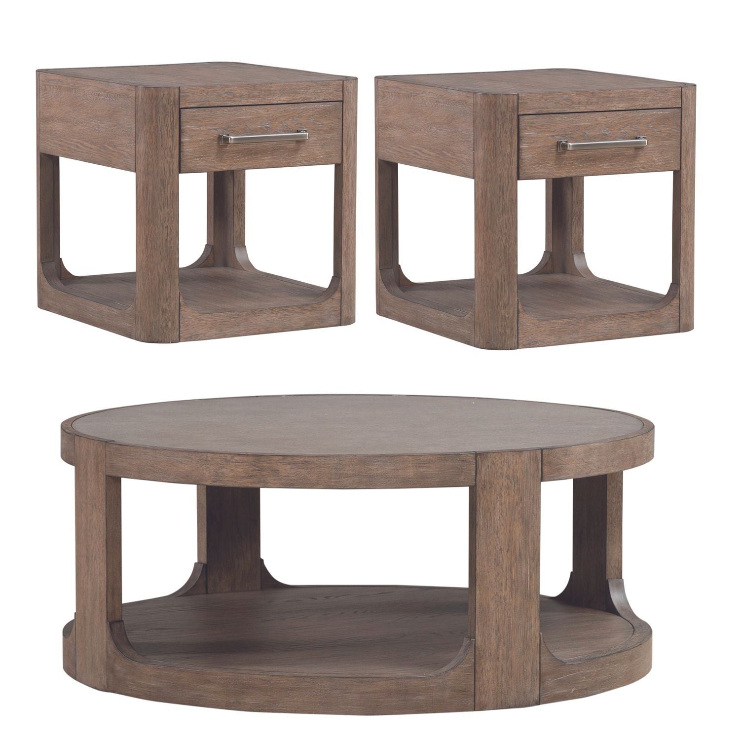 South Bend - Optional 3 Piece Set - Brown