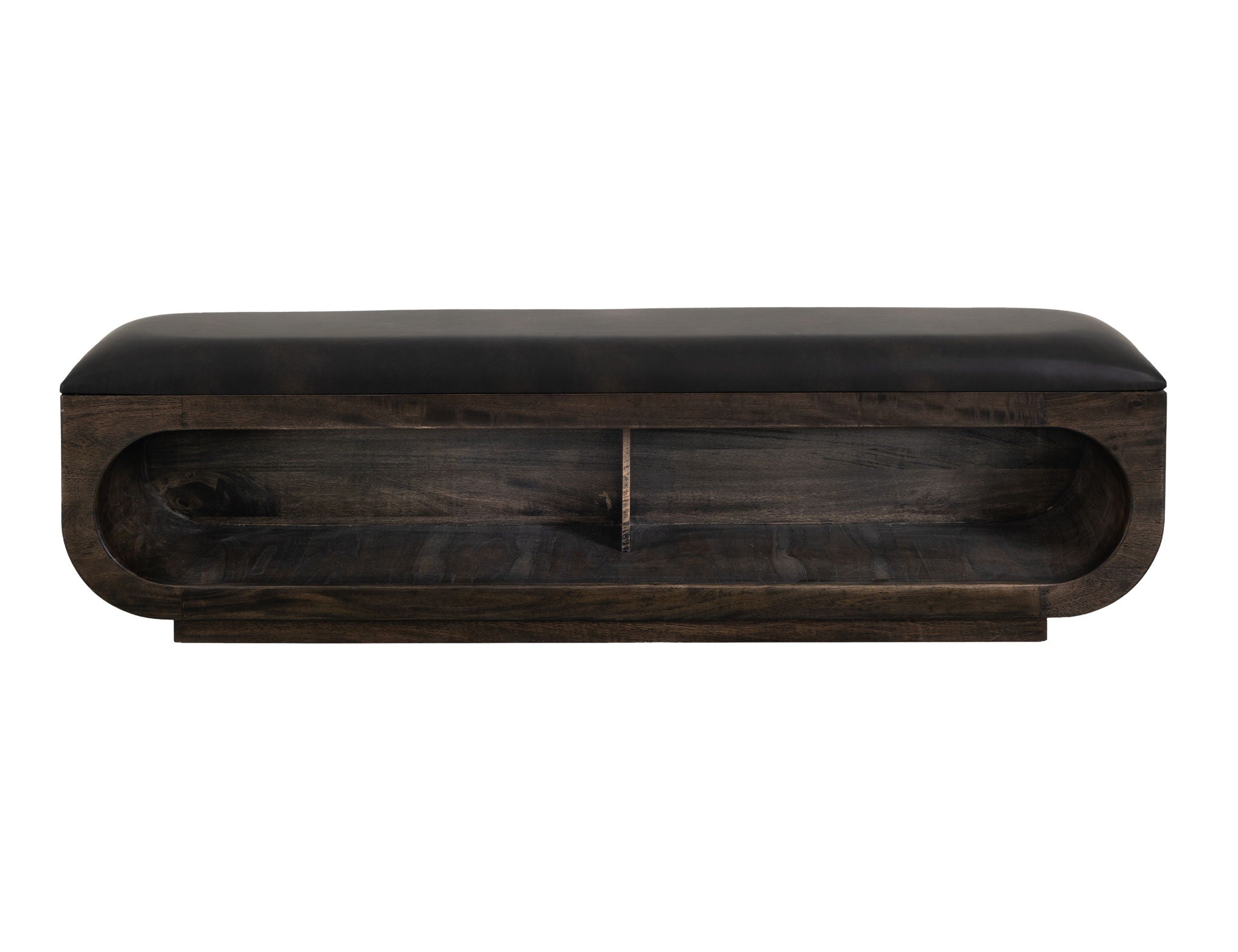 Balam - Wooden Bench With Cushioned Seat