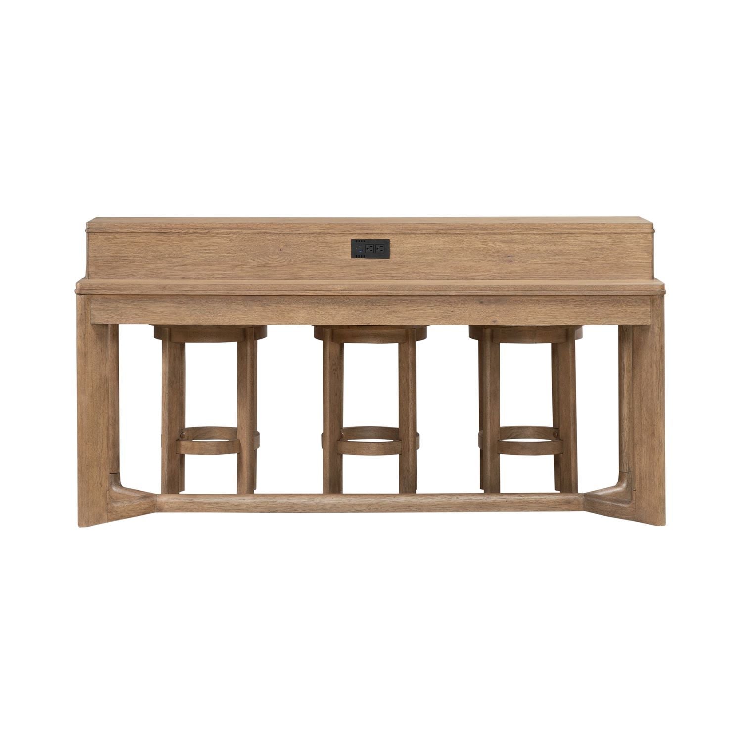 Ballentine - 4 Piece Bar Set - Brown