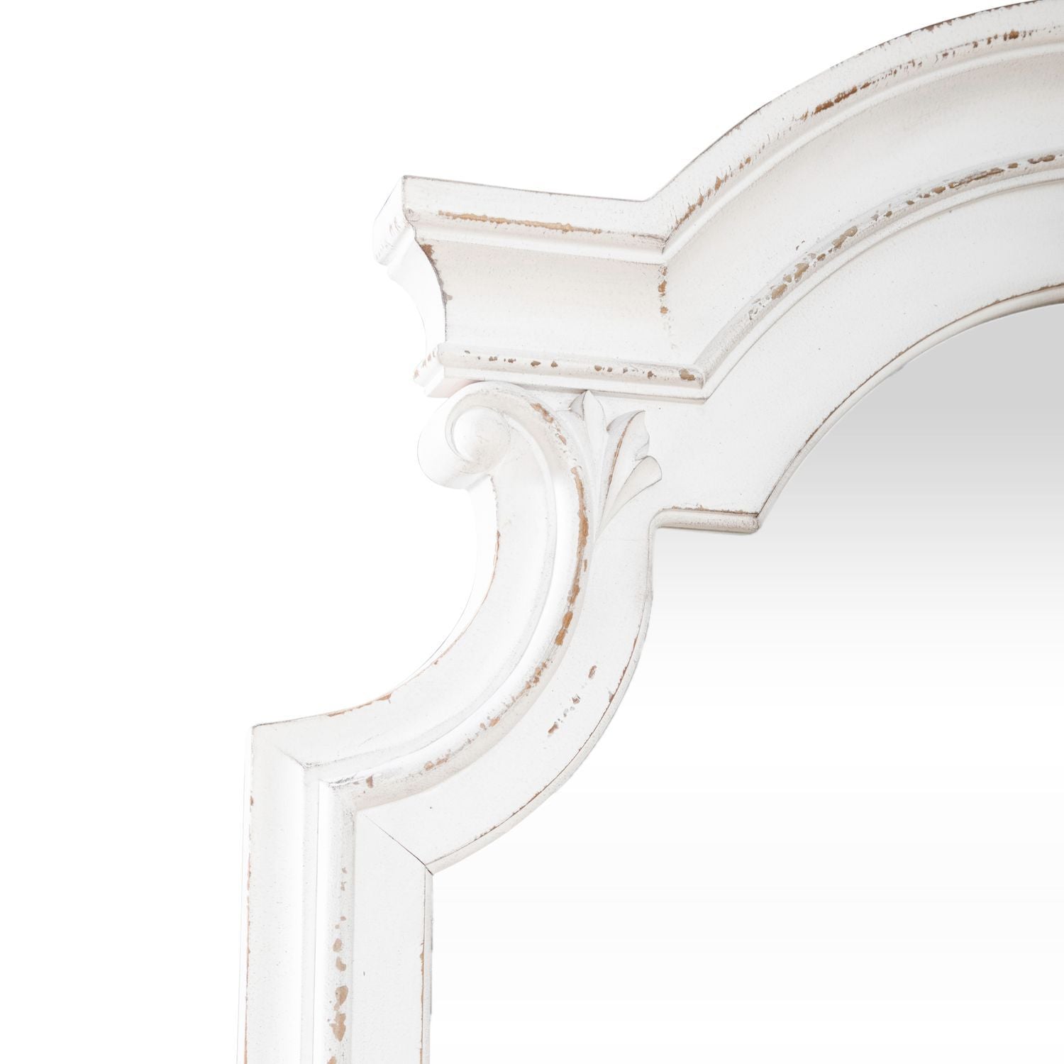 Magnolia Manor - Floor Mirror - White