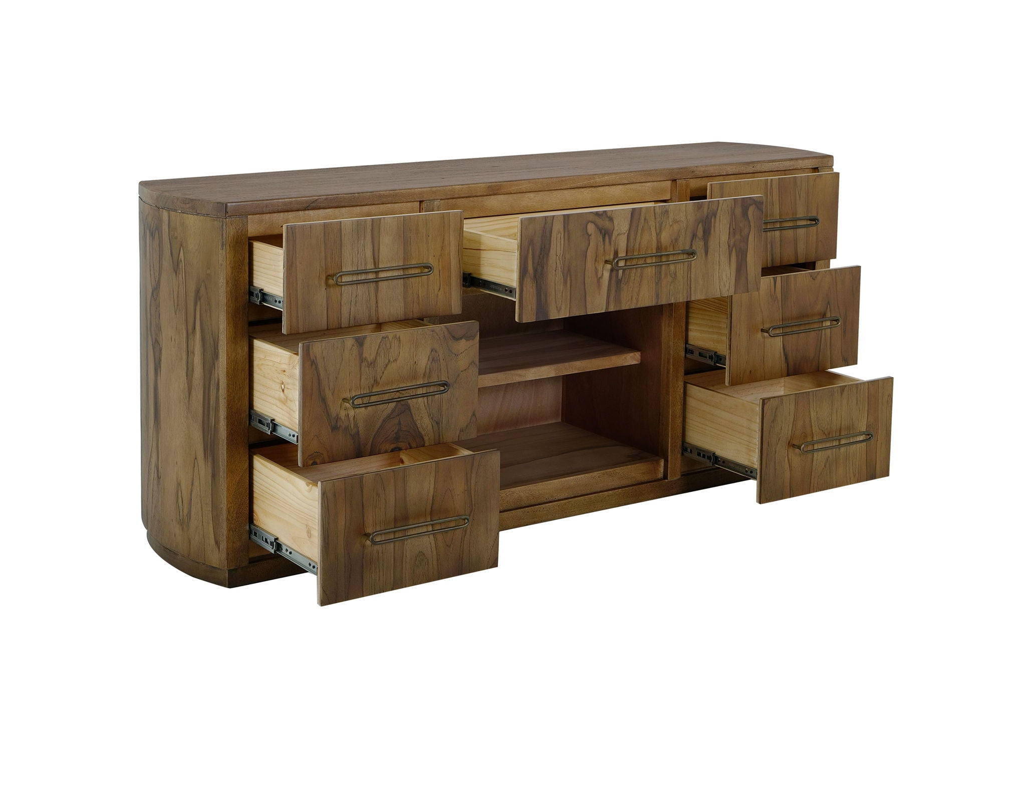 Balam - Console - Barrel Brown