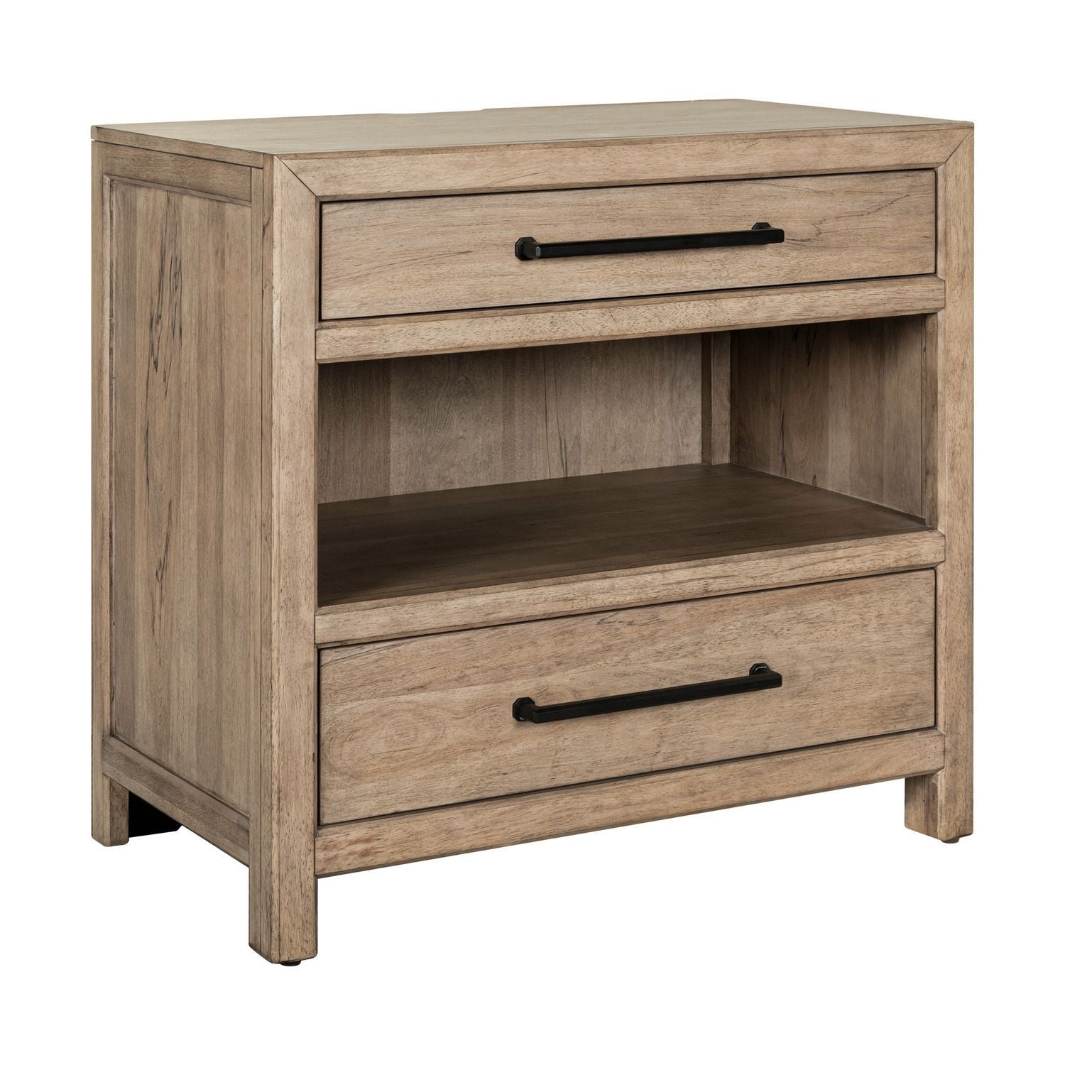 Proximity Place - Bedside Chest With Charging Station - Brown