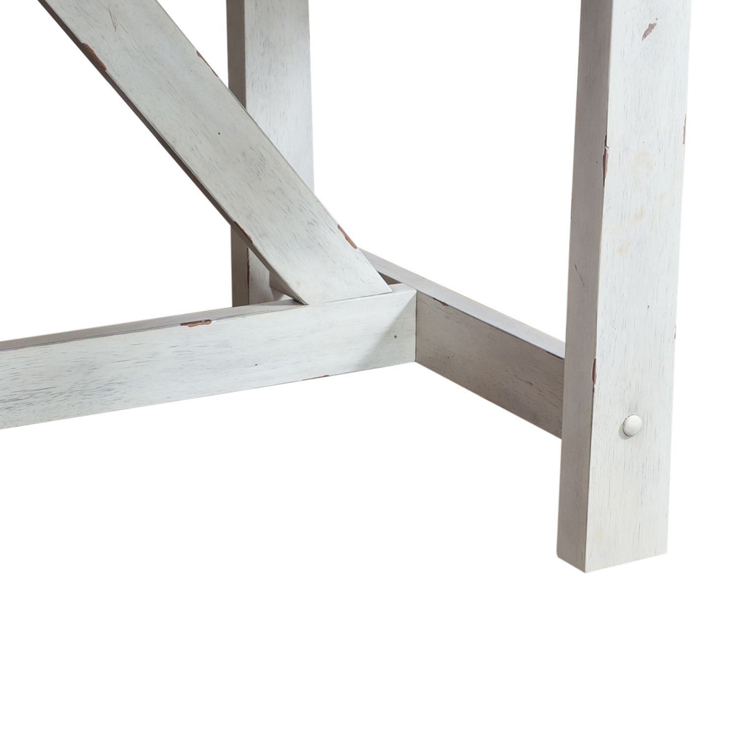 Farmhouse - Fixed Top Trestle Table - White