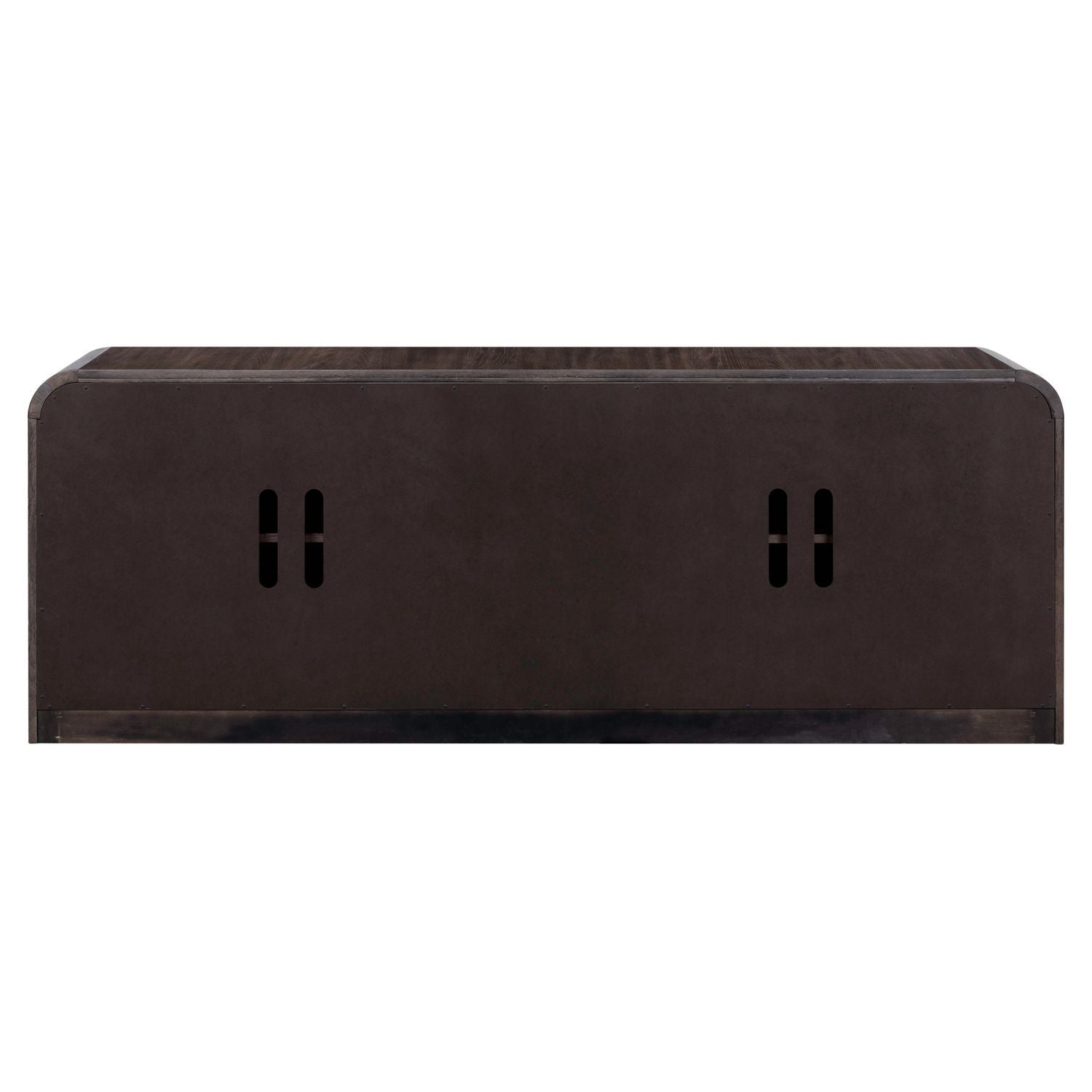 Perspectives - 82" TV Console - Brown