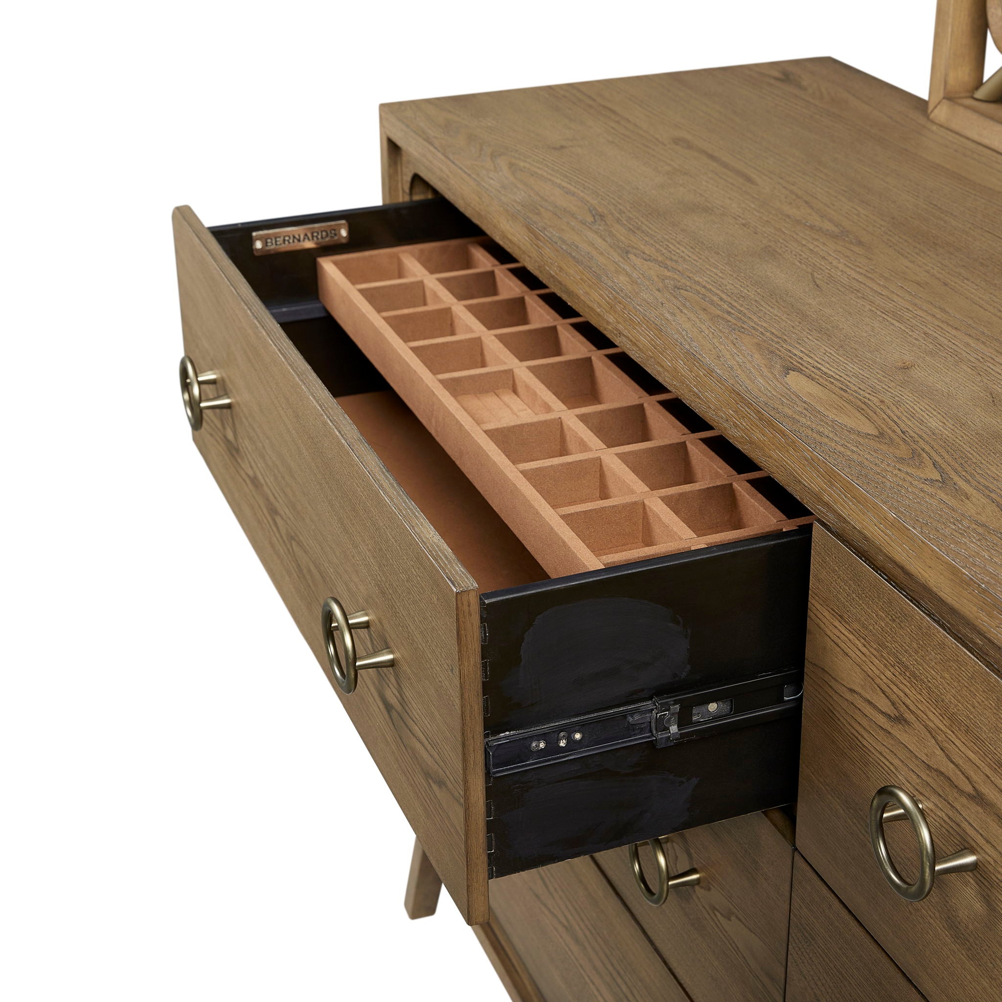 Elure - Hi-Leg Dresser - Latte