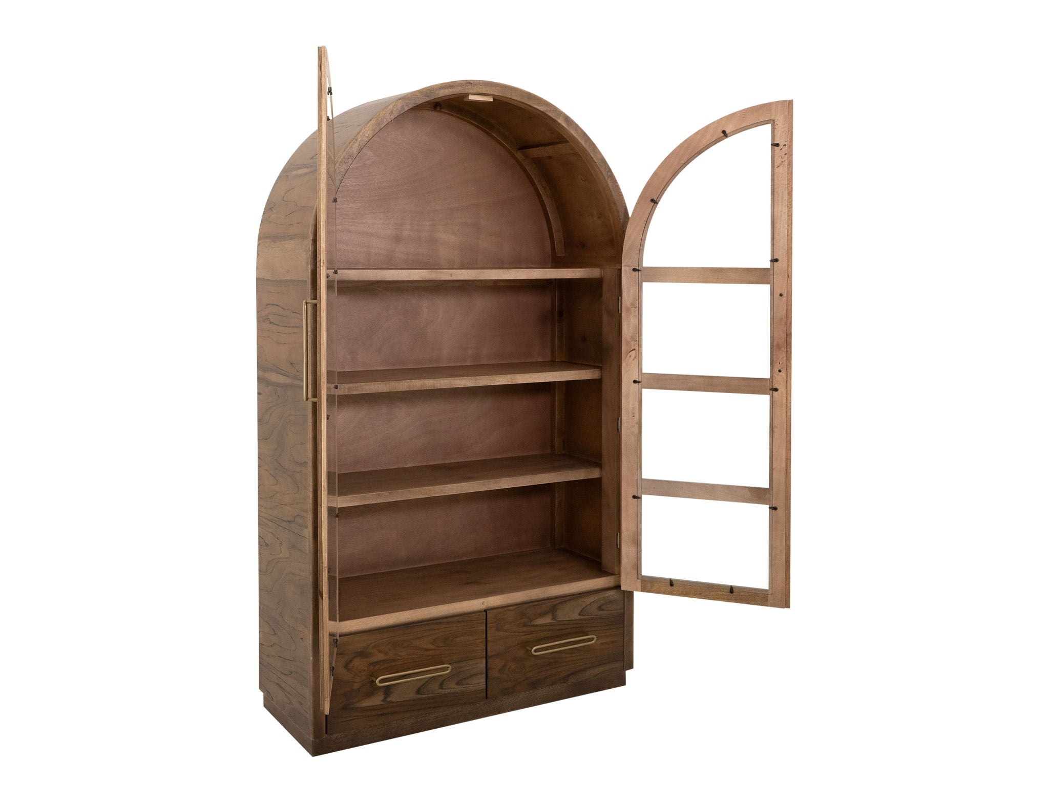 Balam - Cabinet - Almond / Barrel Brown