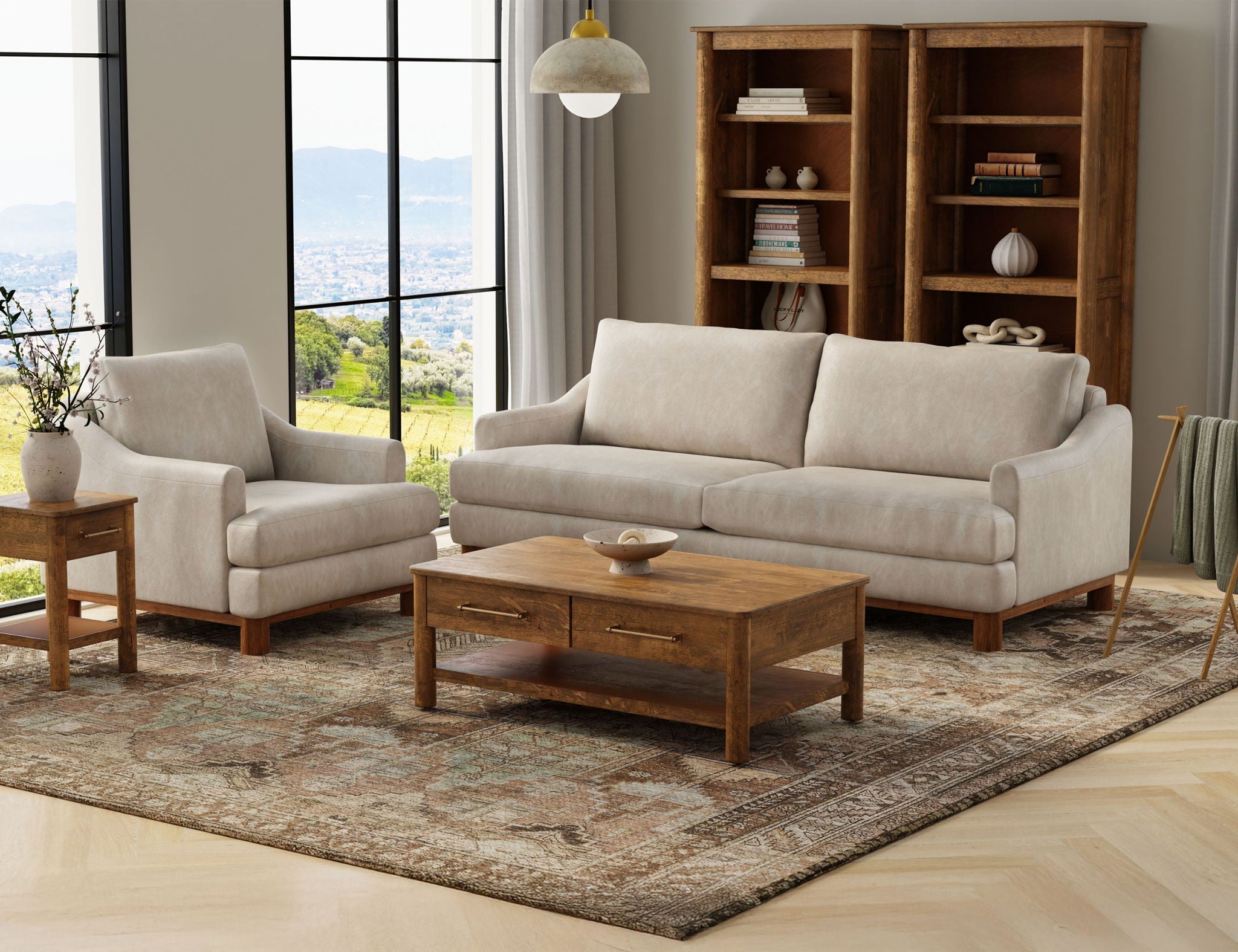 Olimpia - Armchair - Marfil