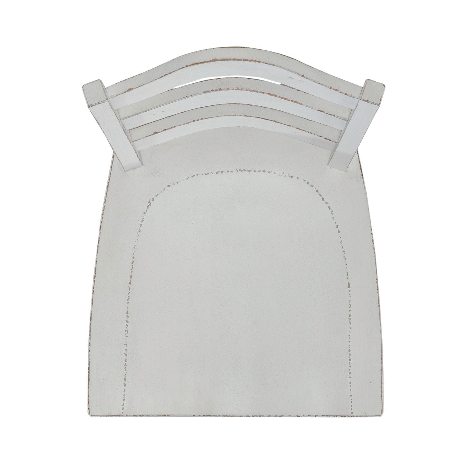 Magnolia Manor - Ladderback Swivel Bar Stool - White