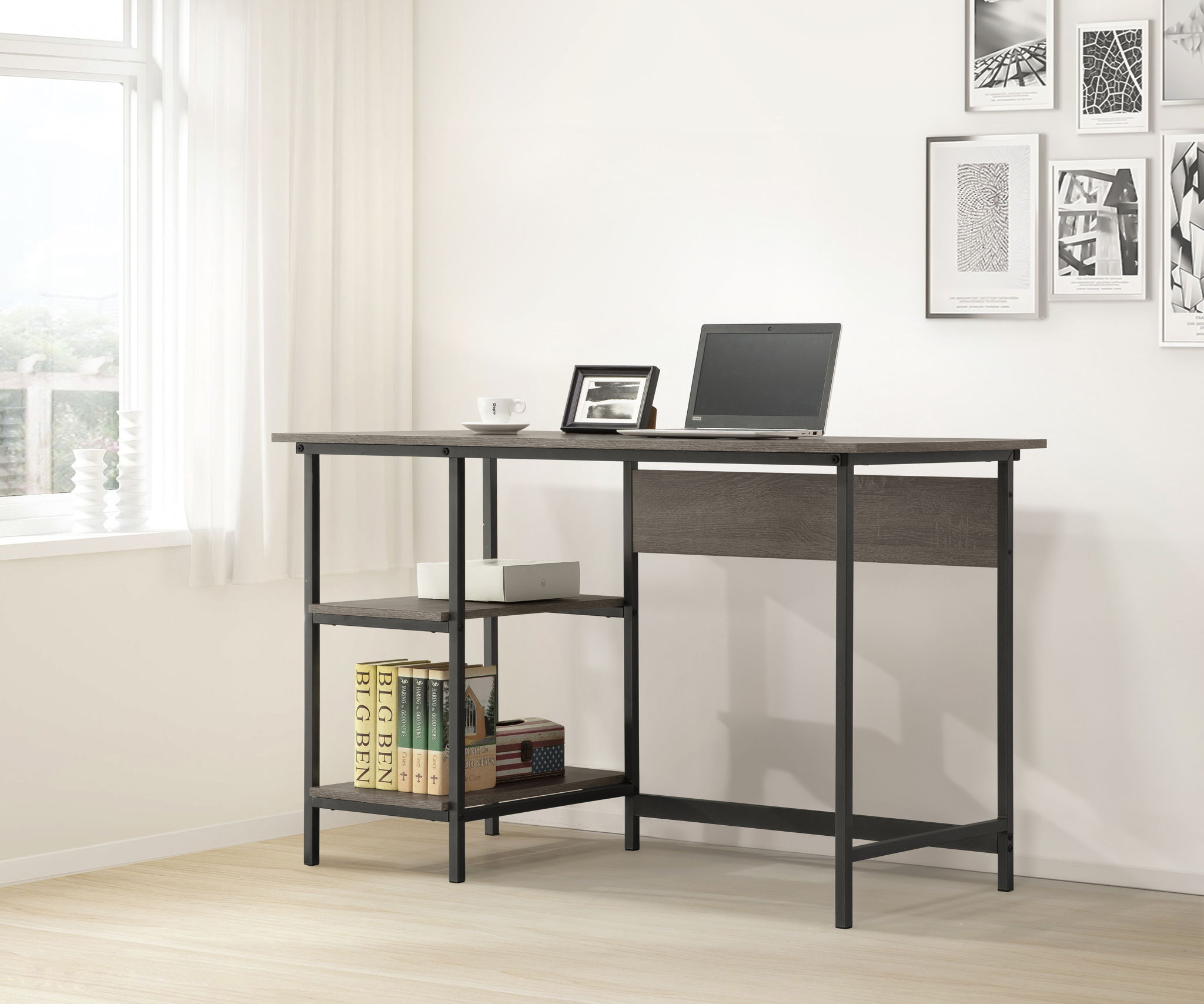 Weatherby - Desk - Weathered Gray