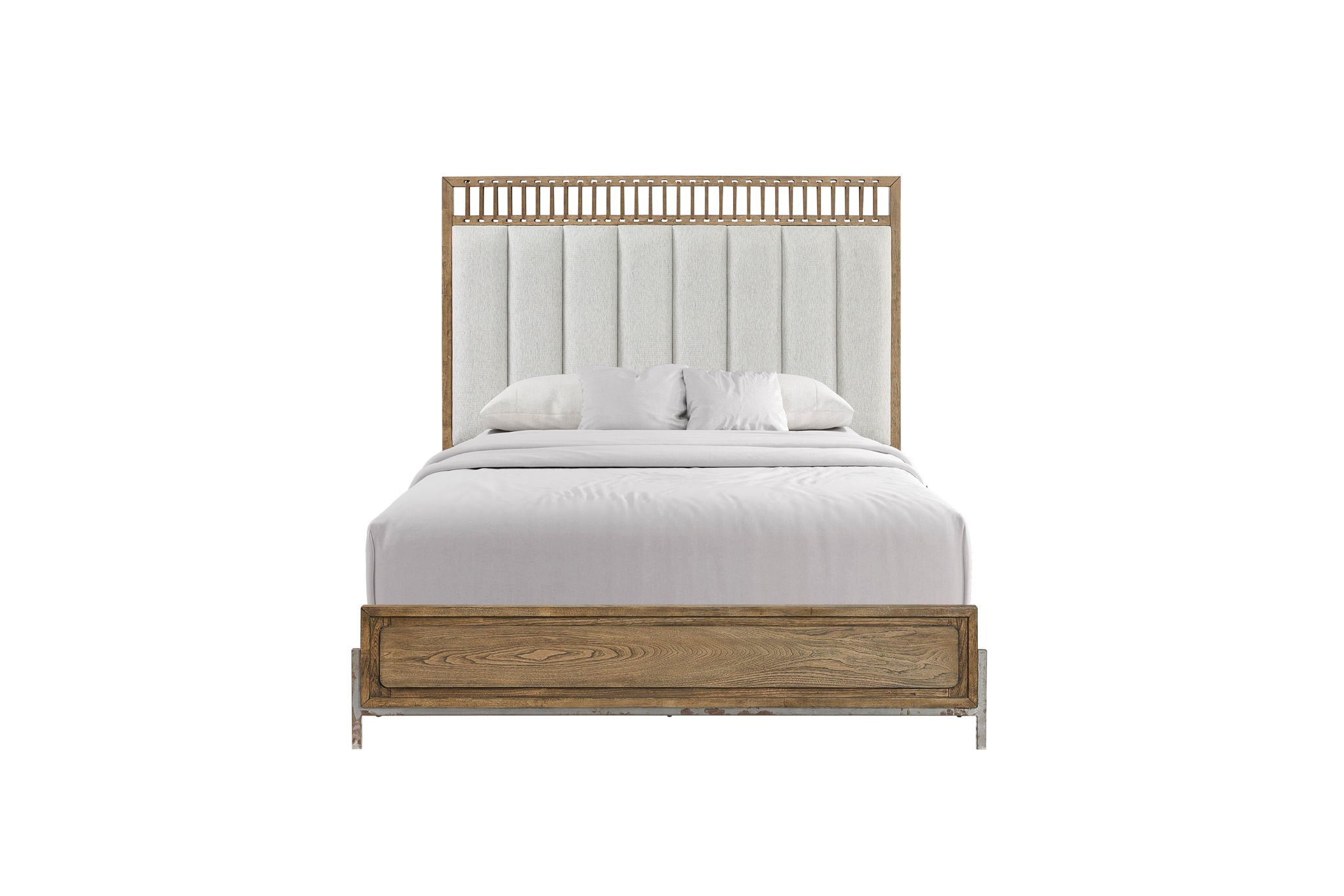 Elure - Upholstered Panel Bed