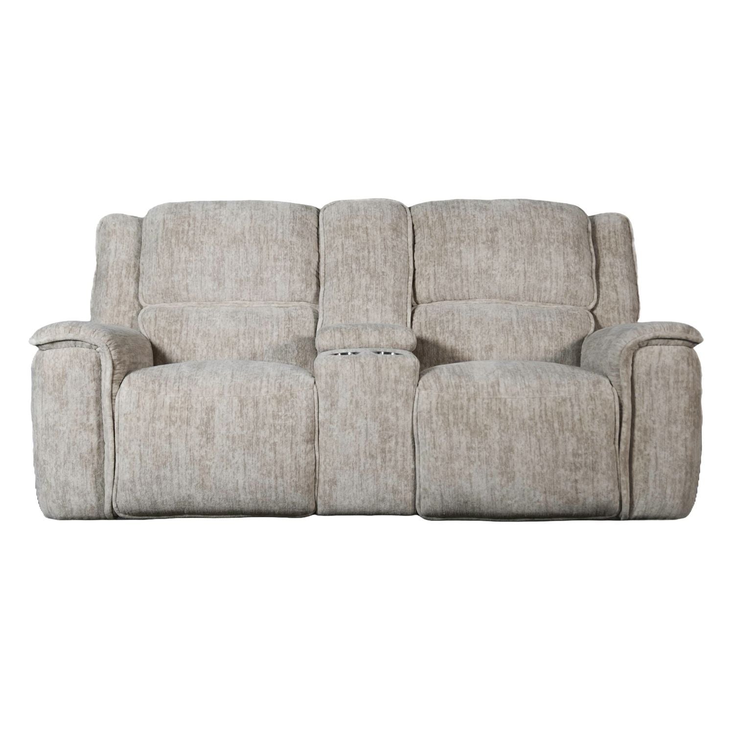Clayton - Loveseat With Console P3 & ZG - Galactic Parchment