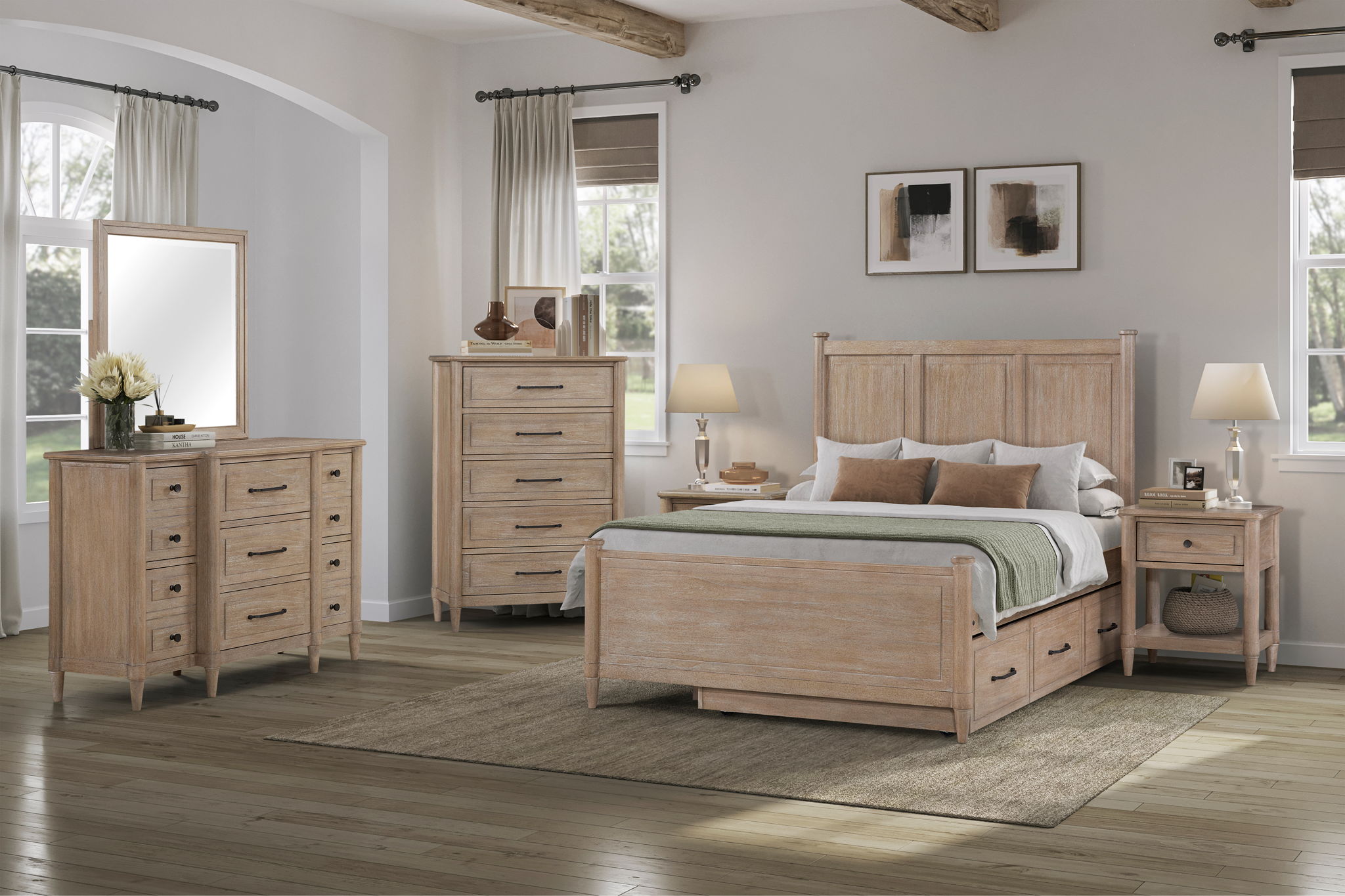 Citrus Heights - Small Nightstand - Sand