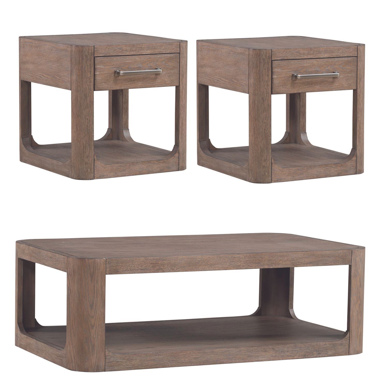 South Bend - 3 Piece Set - Brown