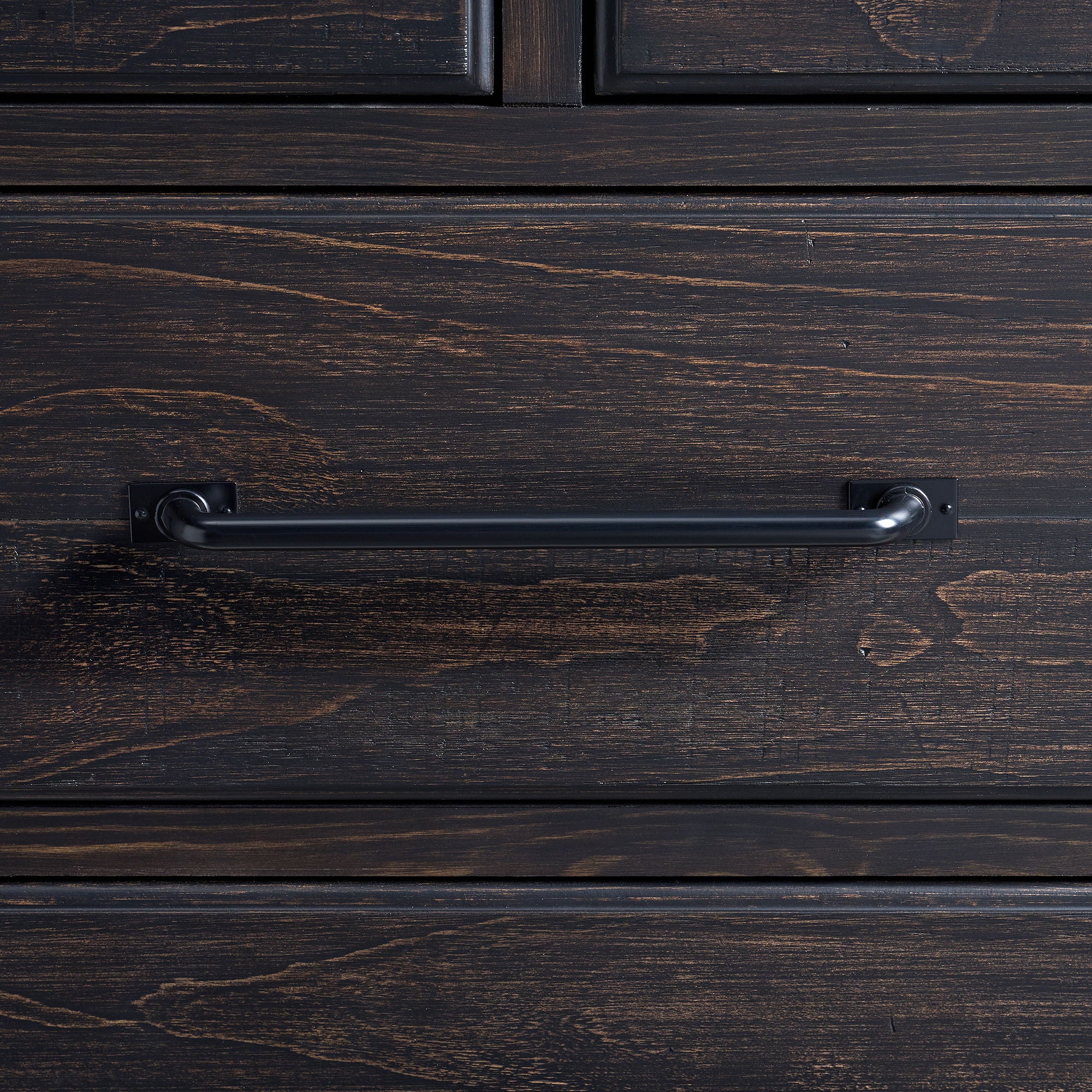 Montrose - Nightstand With Charger & Sensor Light - Espresso & Brown