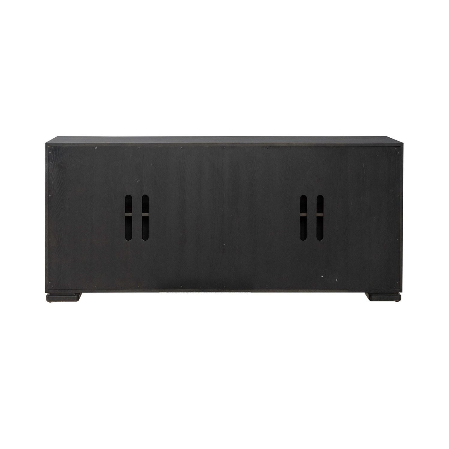 Barlowe - 4 Door Accent Cabinet - Brown