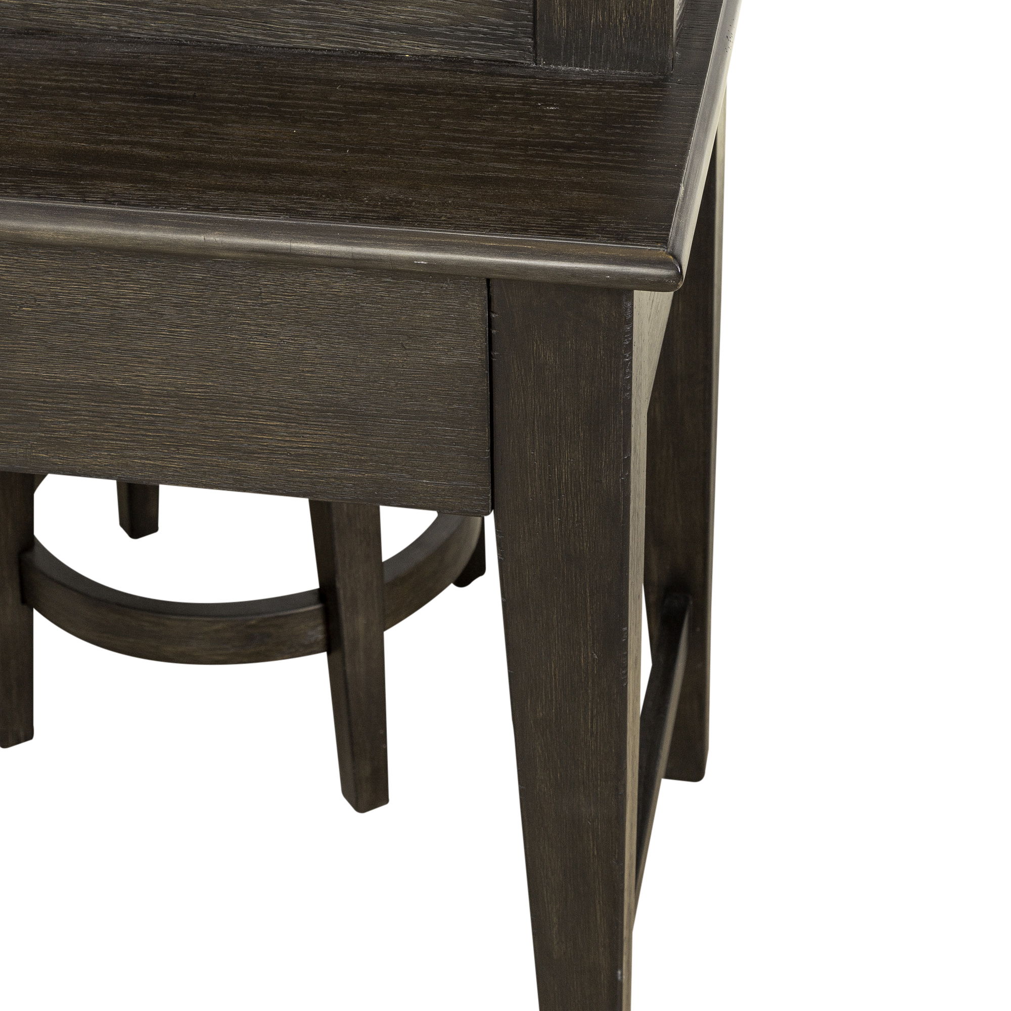 Mill Creek - 4 Piece Console Set (Bar Console & 3 Stools) - Dark Brown