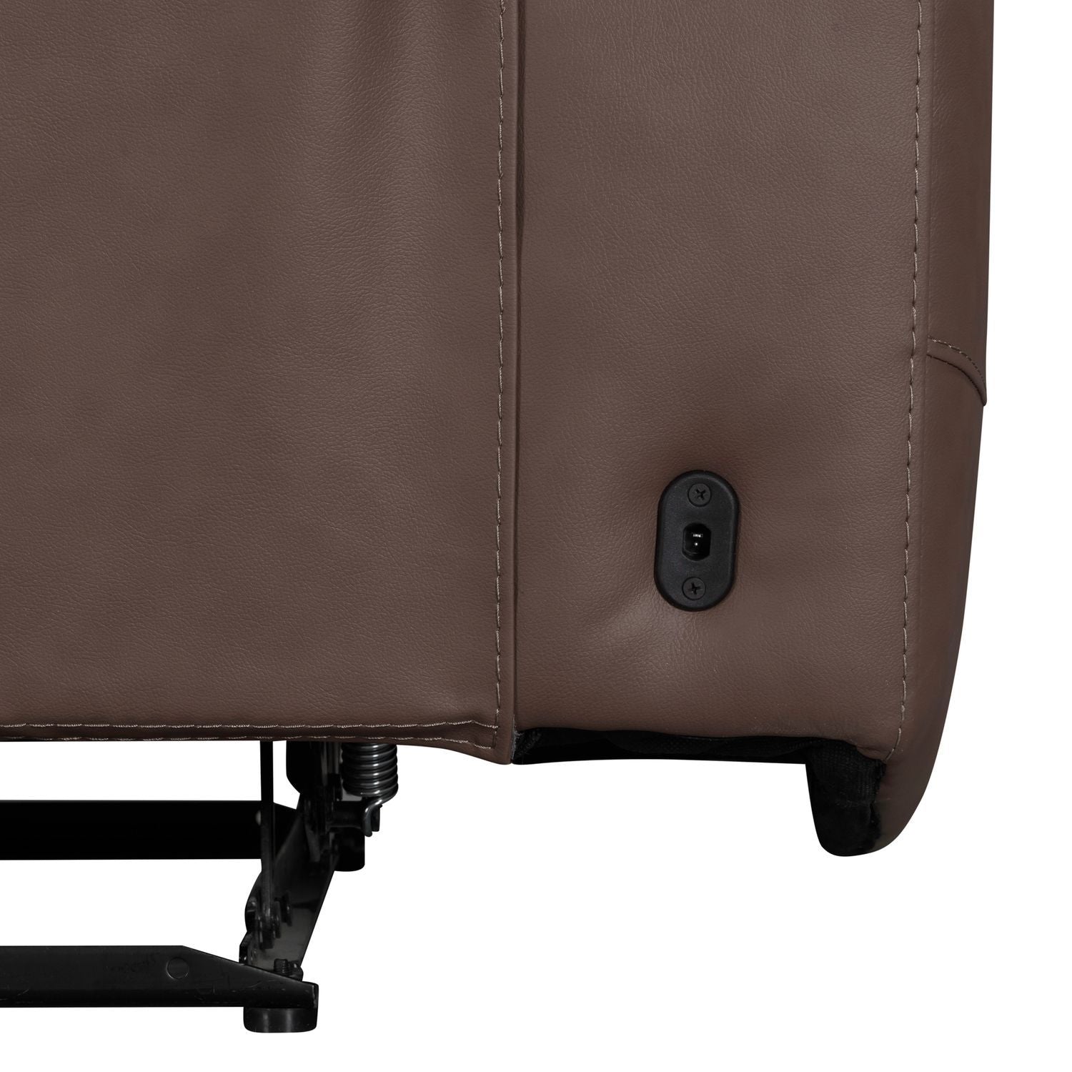 Beckham - Loveseat With Console P2 & ZG - Brown