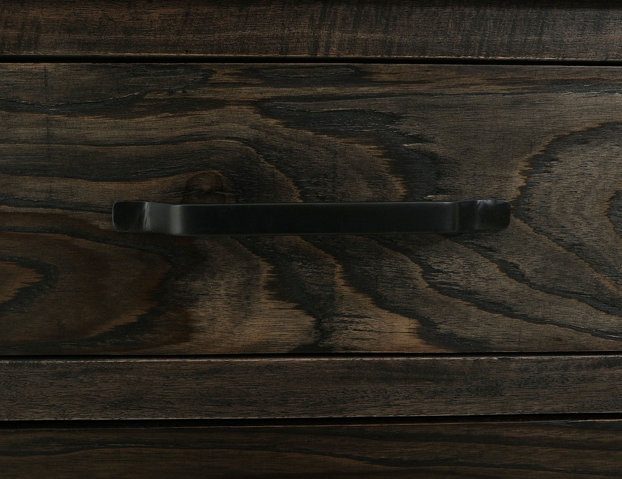 Teak - Nightstand - Oil Black
