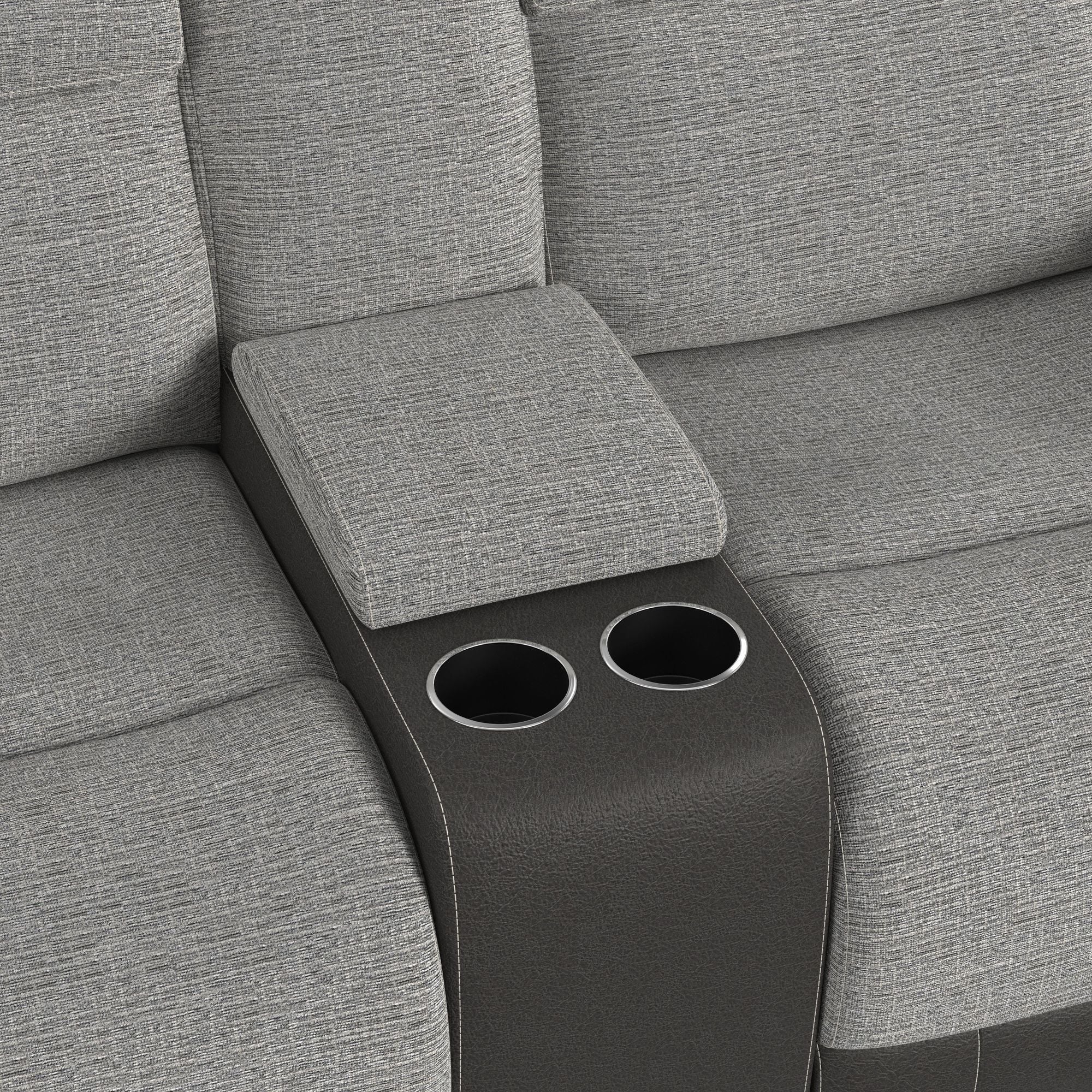 Hornet - Motion Glider Loveseat With Console