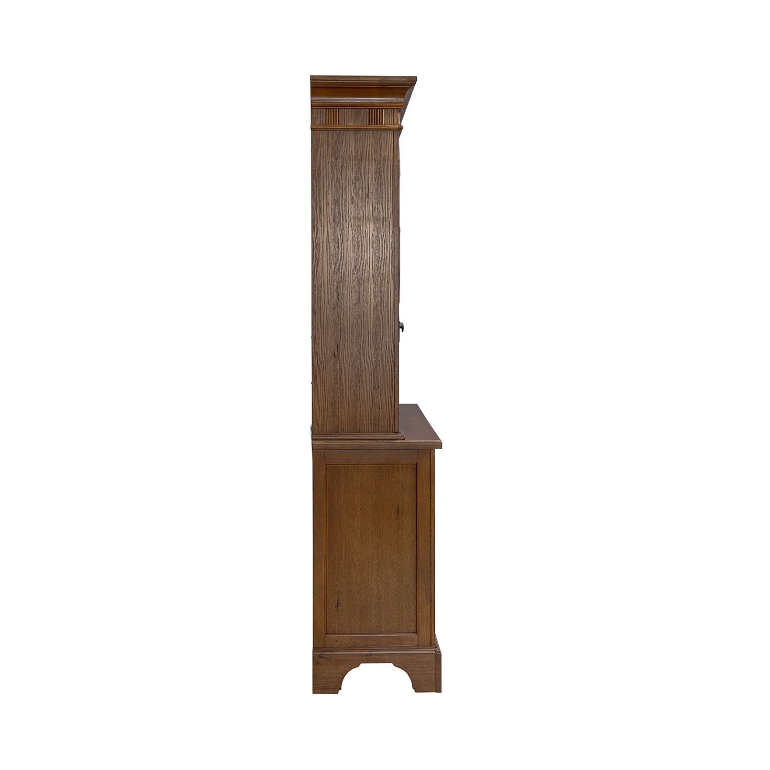 Treasures - Hutch & Buffet - Light Brown