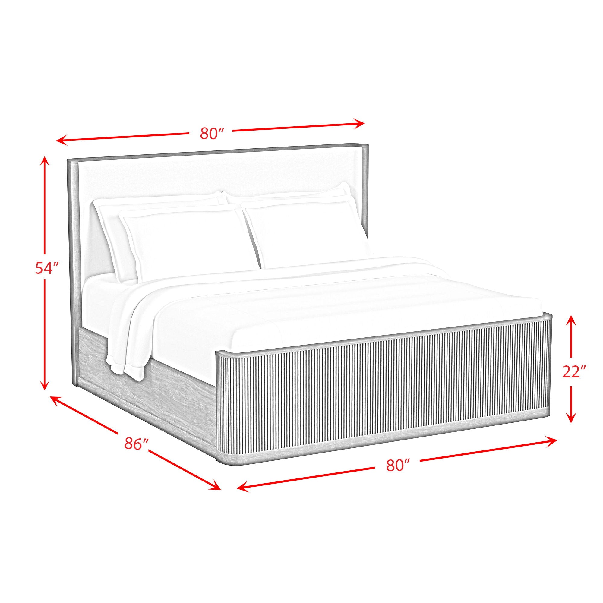 Sylvie - Bedroom Set With Upholstered Bed