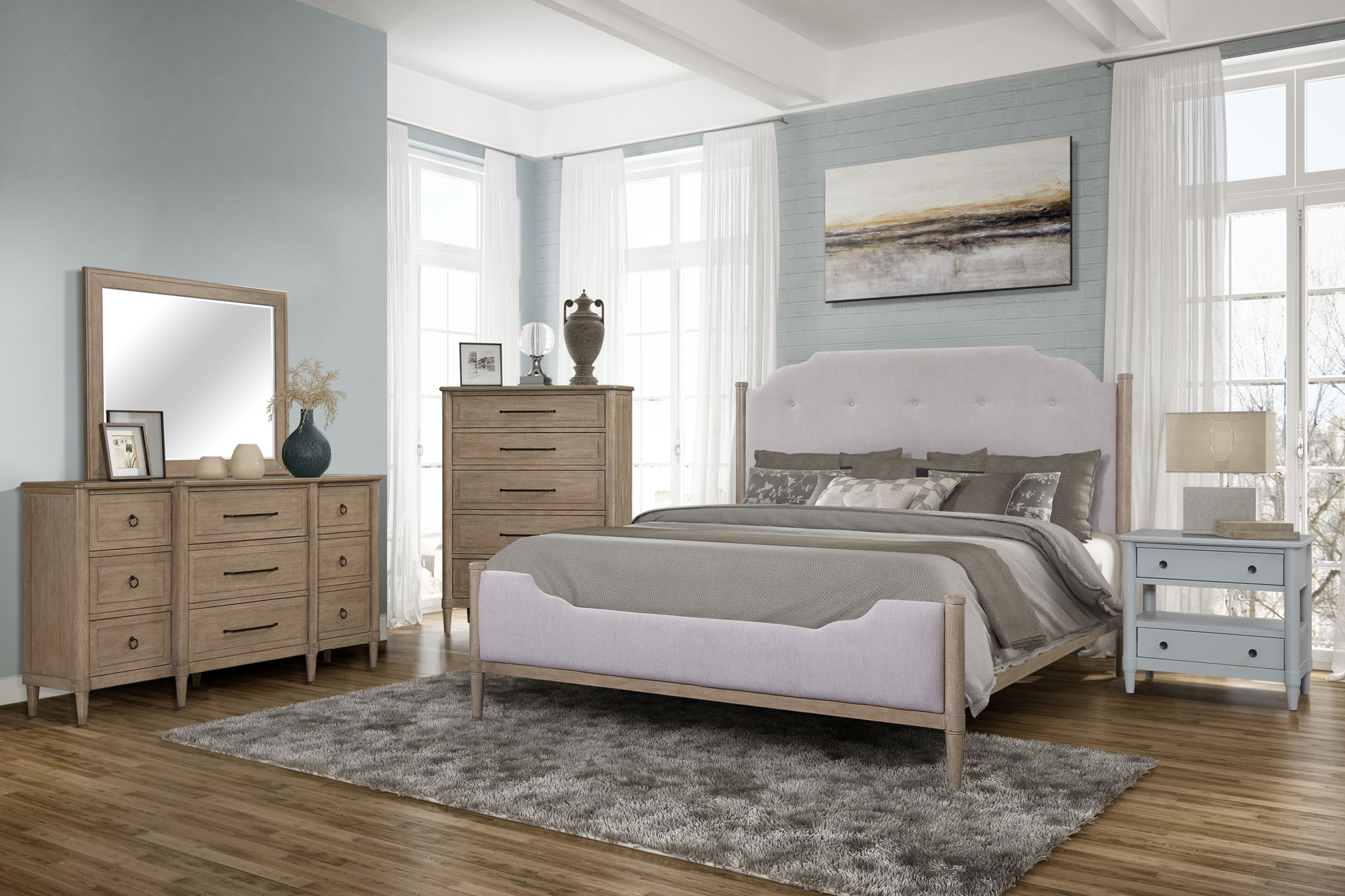 Citrus Heights - Upholstered Bed