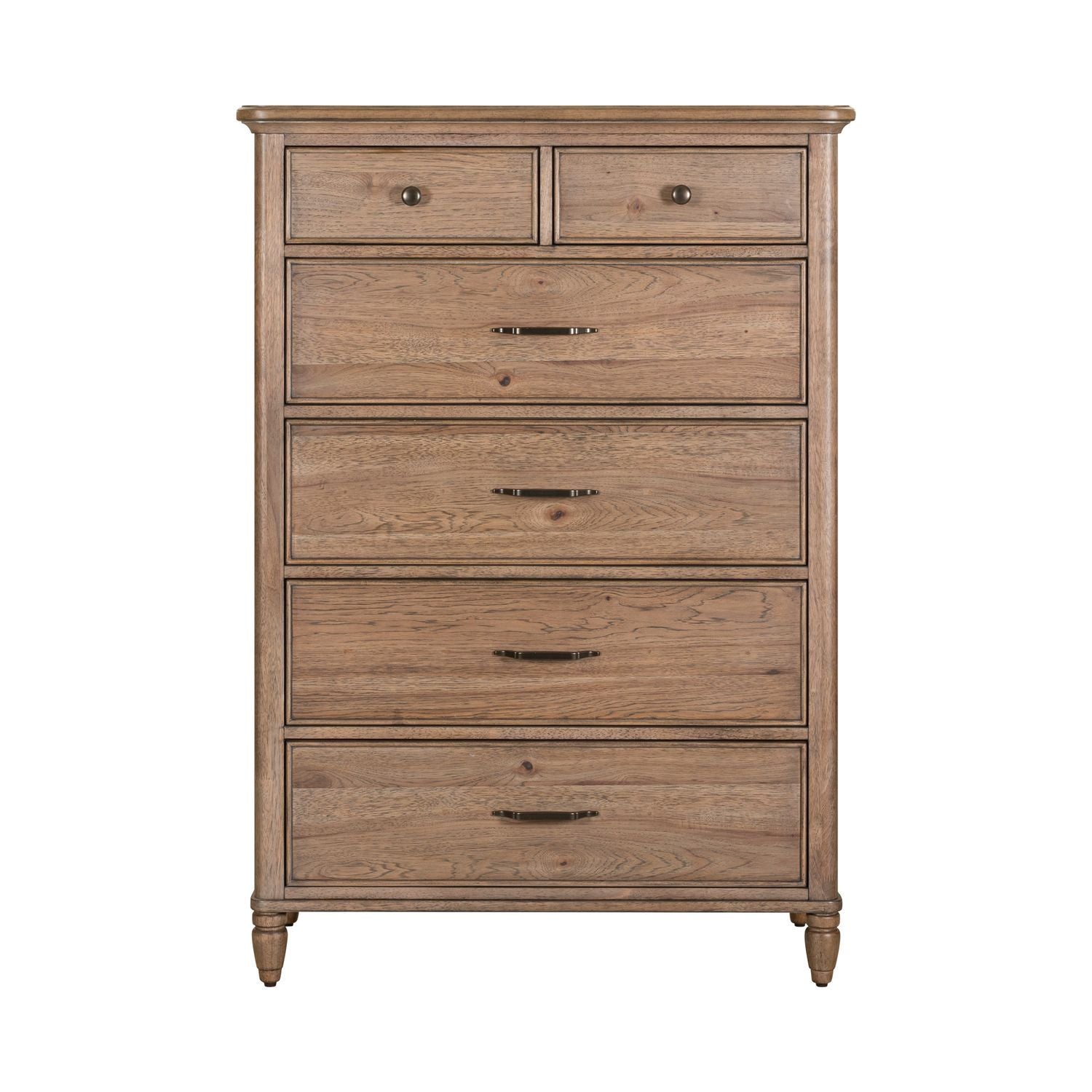 Hickory Grove - Landscape Mirror - Brown