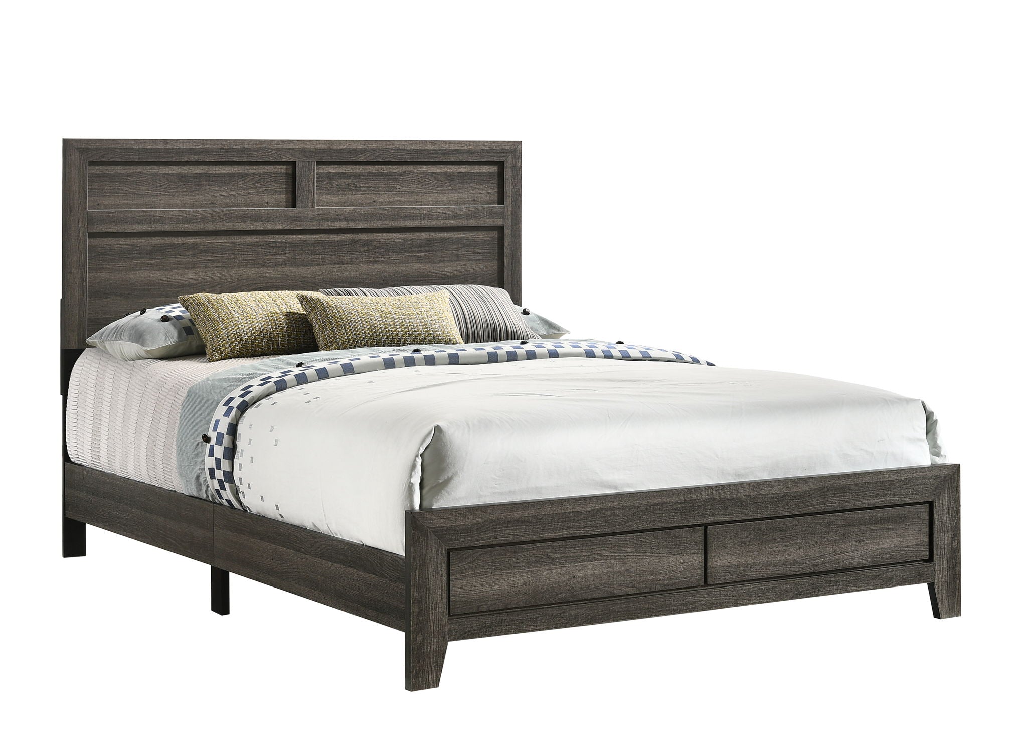 Issac - Panel Bed In A Box With USB