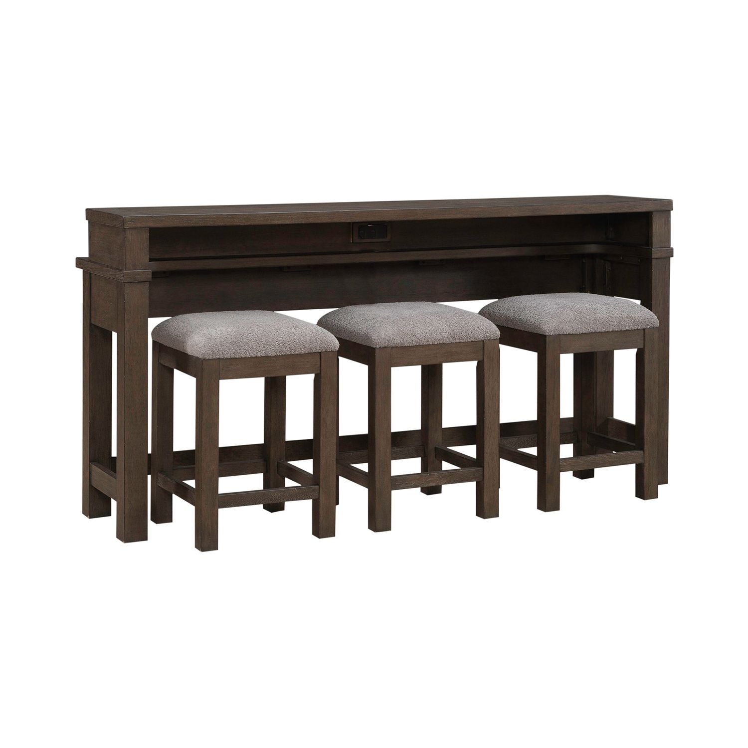 Cascade Falls - 4 Piece Set - Satin Espresso