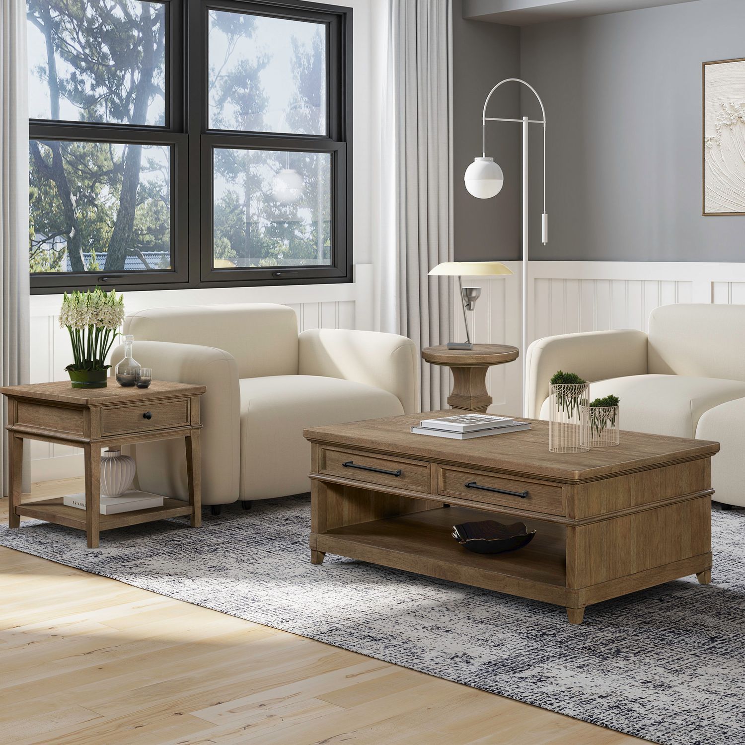 Artisan Home - 3 Piece Set (Cocktail Table And 2 End Tables) - Brown