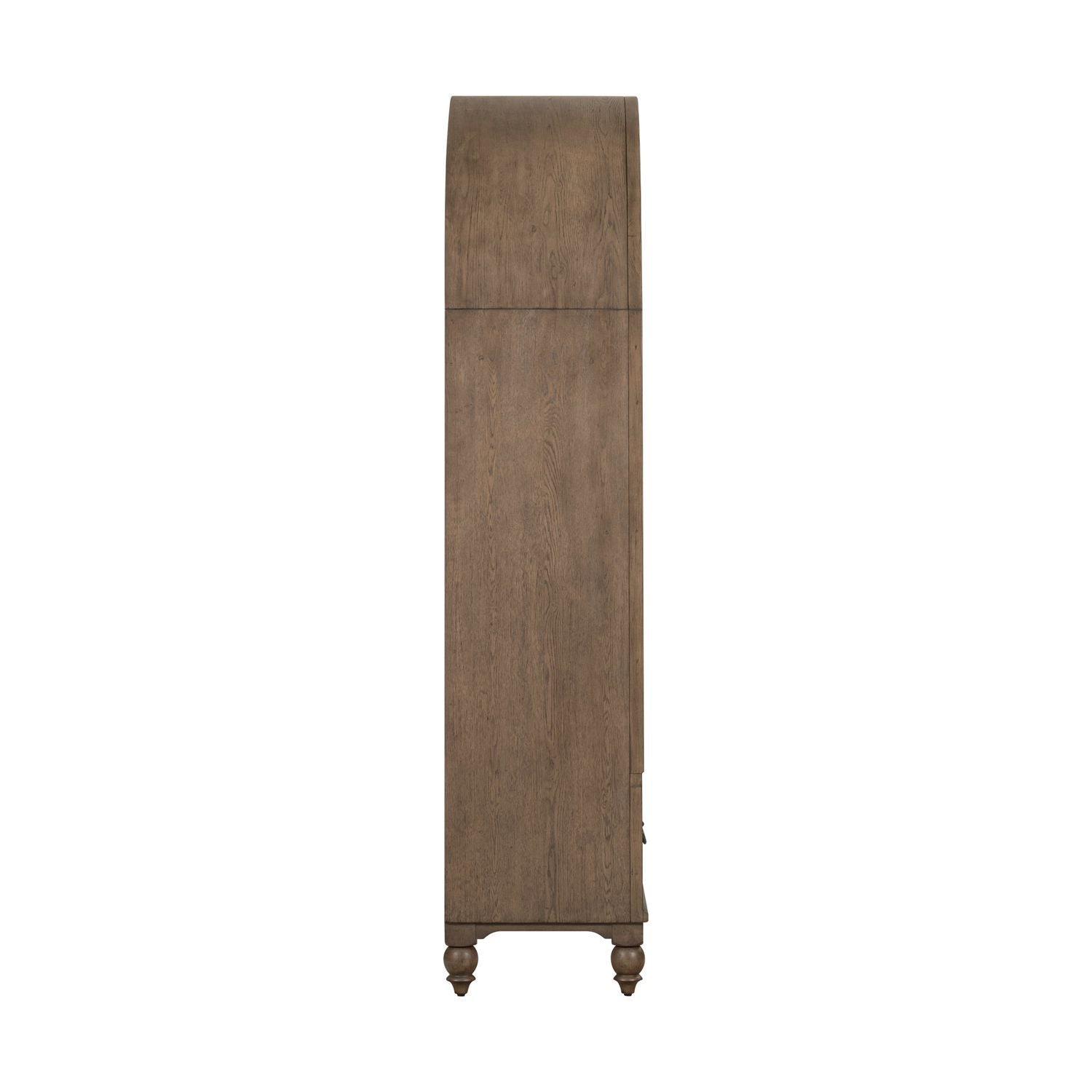 Lindsey Farm - Counter Height Swivel Chair (RTA) - Natural / Brown
