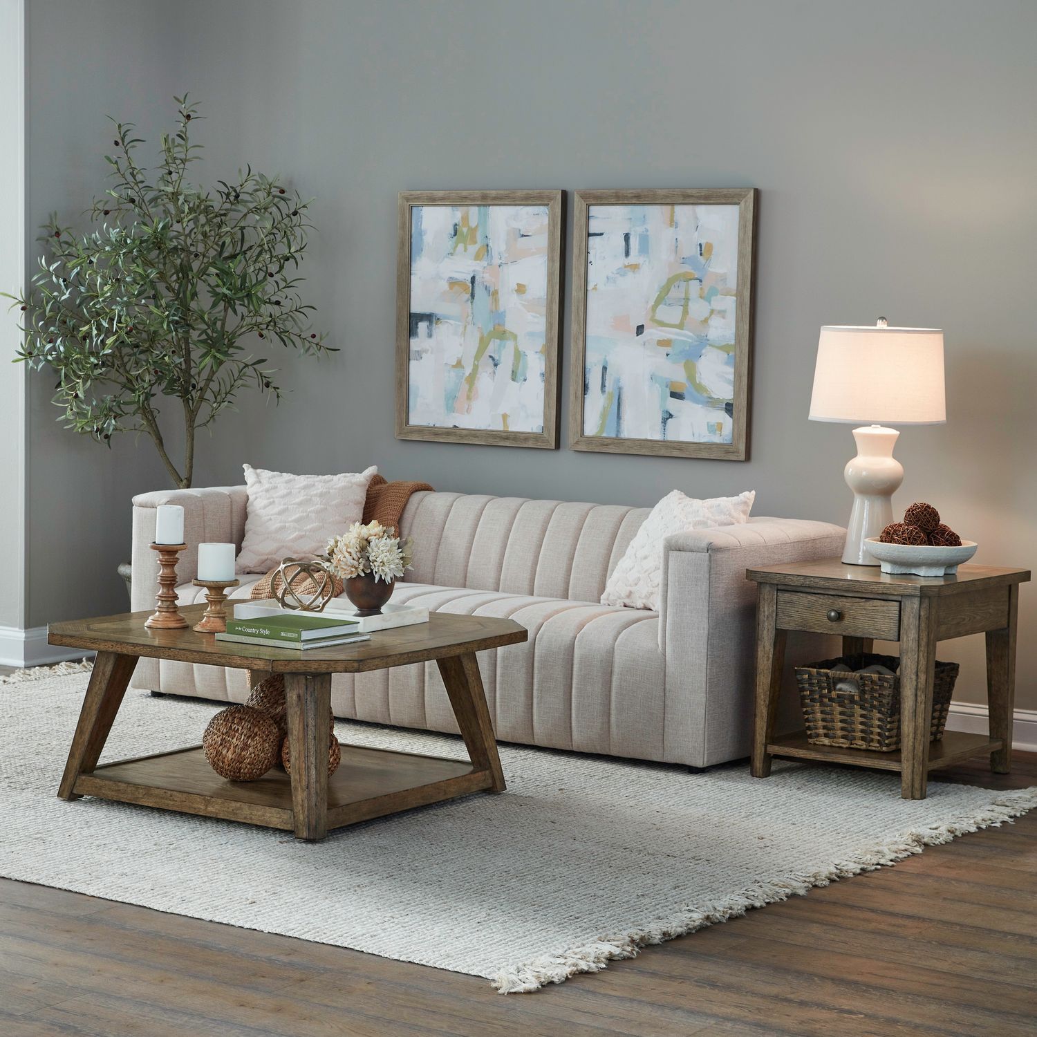 Carolina Park - 3 Piece Set - Brown